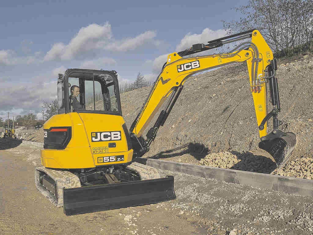 JCB 55Z-1 Kurzheckbagger bei Niklaus Baugeräte neu kaufen