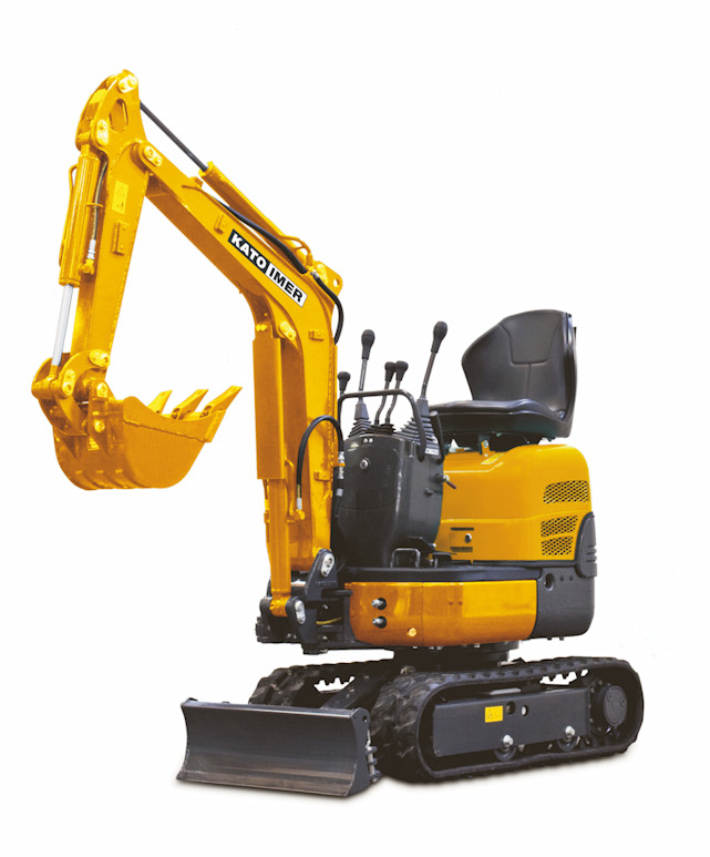 KATO 9 VXE Minibagger  KATO 9 VXE Minibagger / Kurzheckbagger bei Niklaus Baugeräte mieten