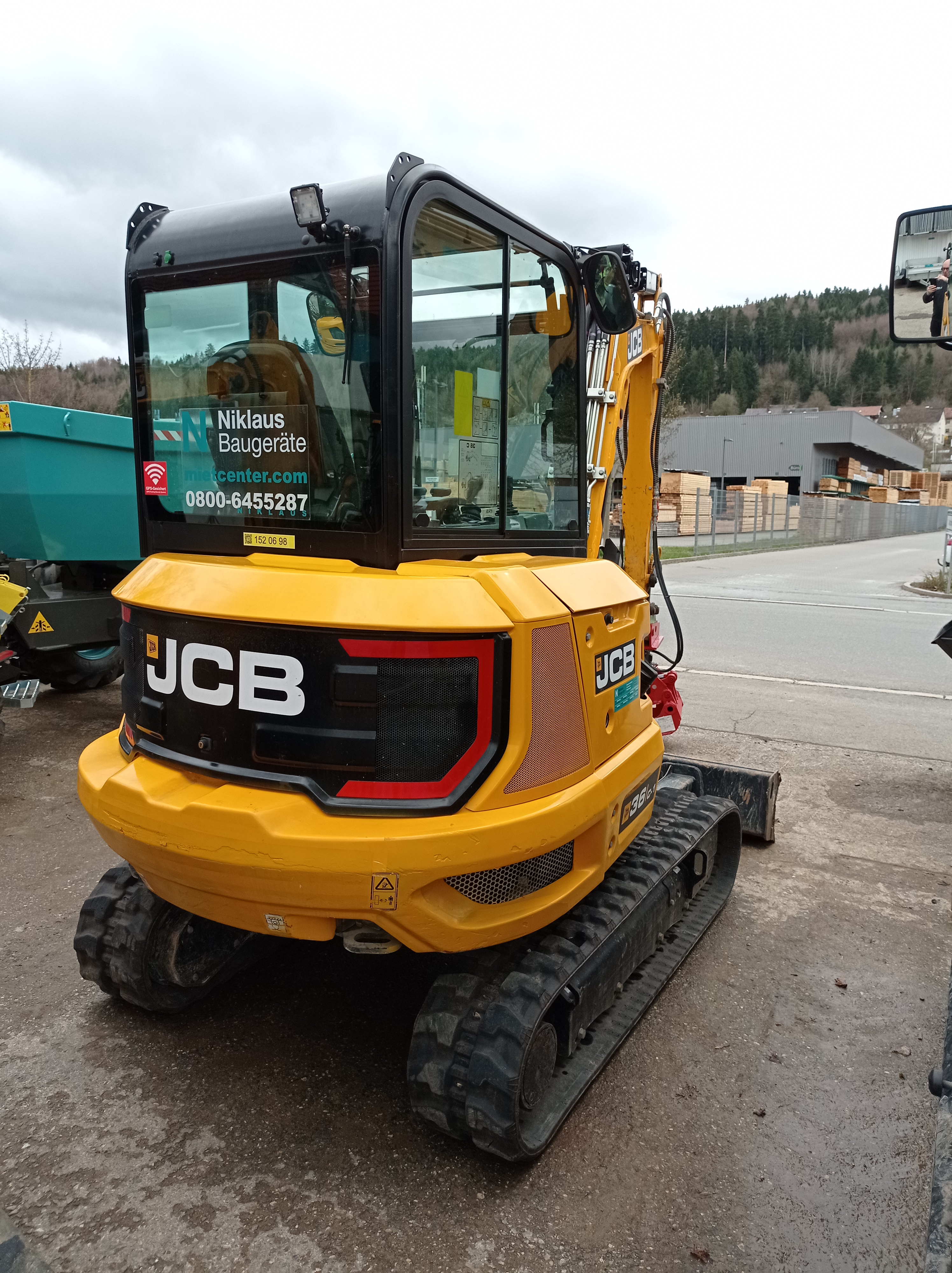 Bagger JCB Niklaus