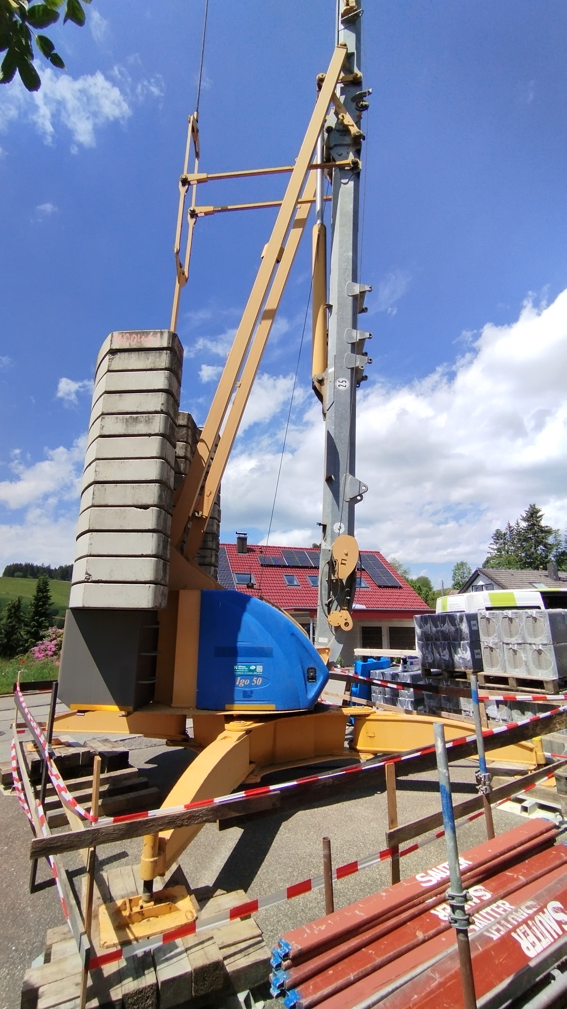Baukran POTAIN IGO 50 Baukran POTAIN IGO 50 gebraucht kaufen