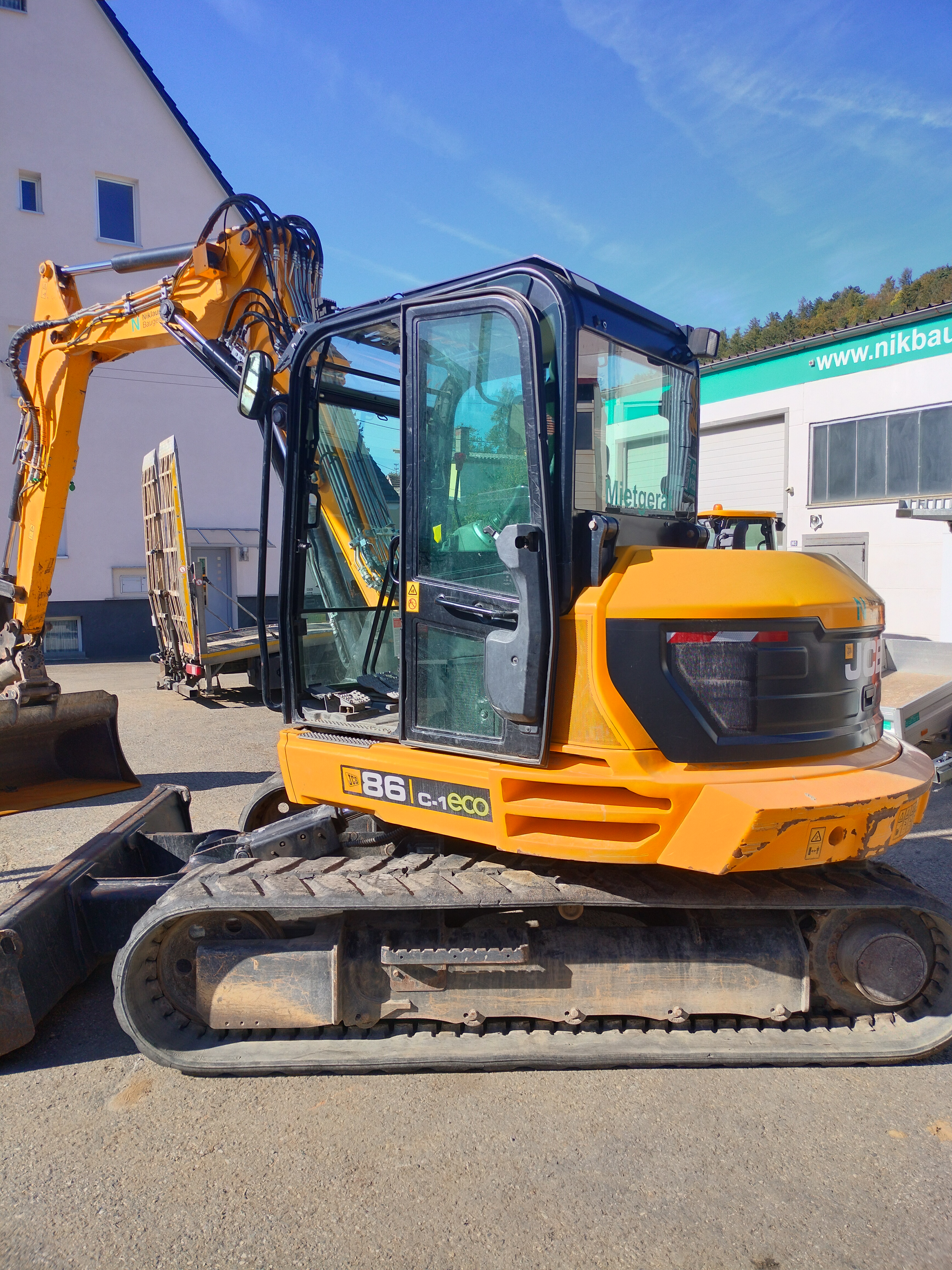 Minibagger JCB 86C-1 TAB Tilt Minibagger JCB 86C-1 TAB mit Powertilt gebraucht kaufen