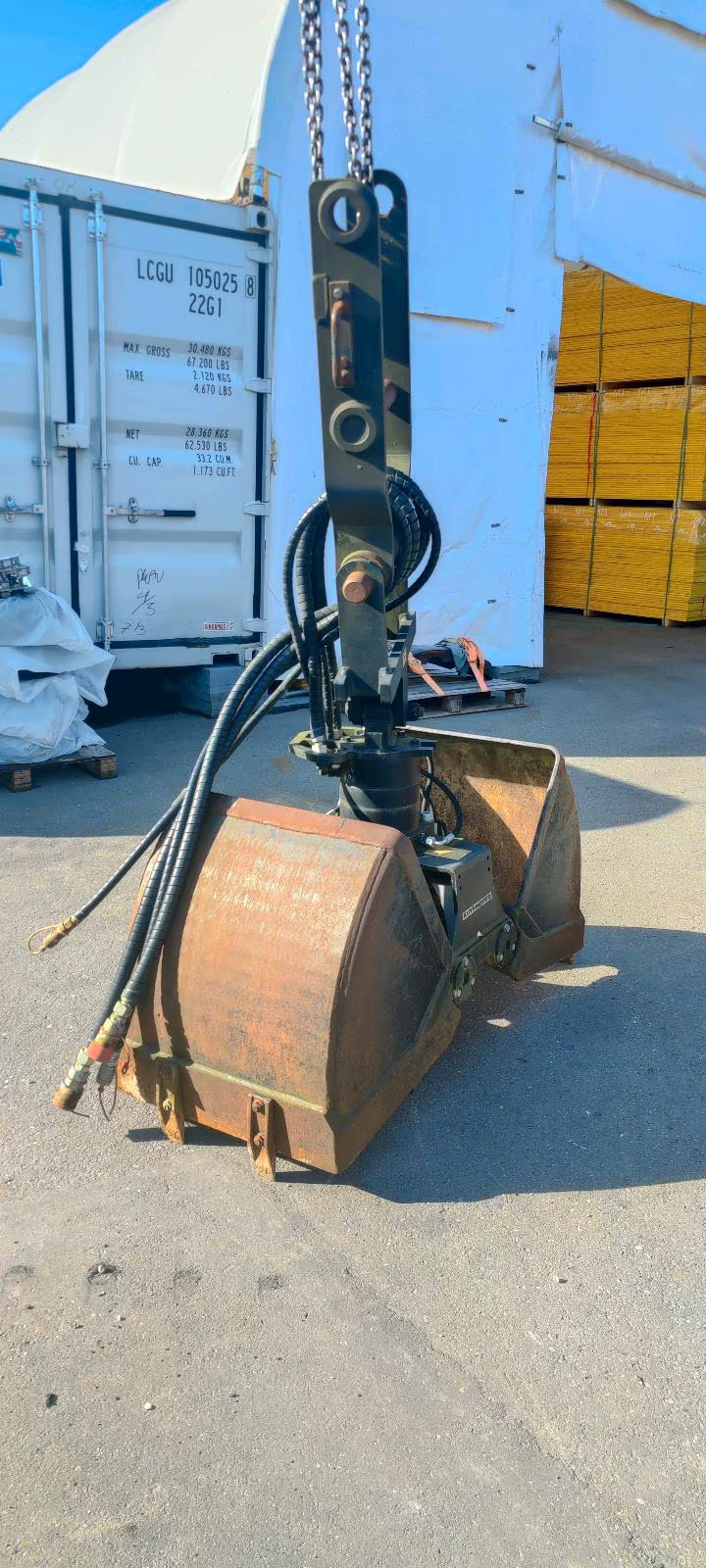 Kinshofer Zweischalengreifer 07F180 mit Rotator Kinshofer Zweischalengreifer 07F180 mit Rotator gebraucht kaufen