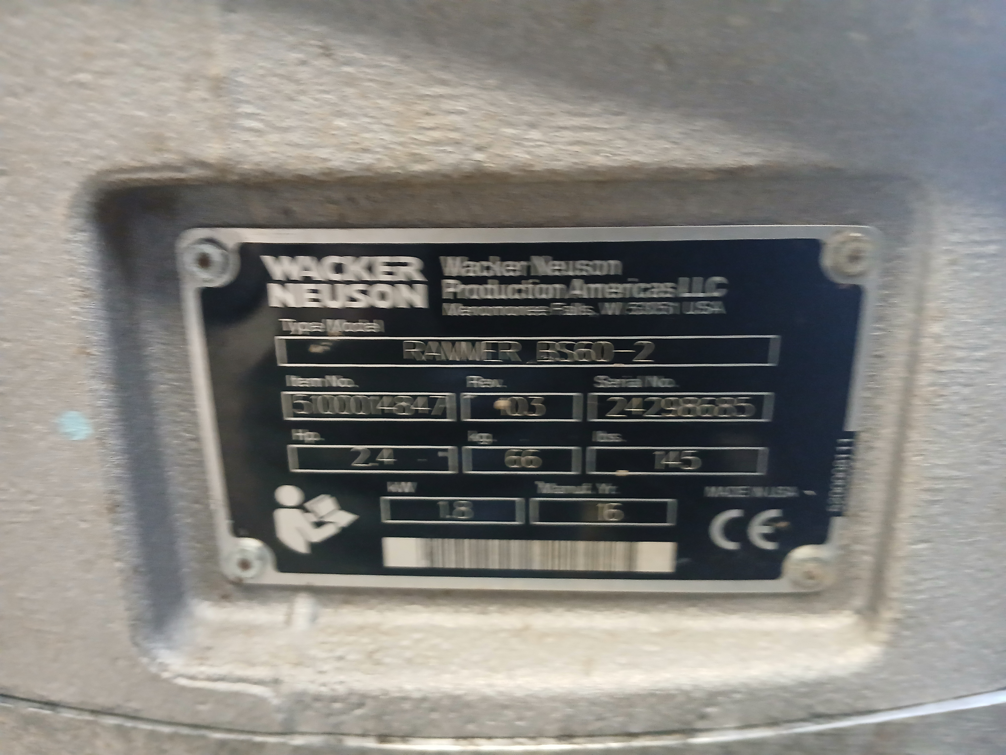 Gebrauchter Wacker BS60-2 kaufen