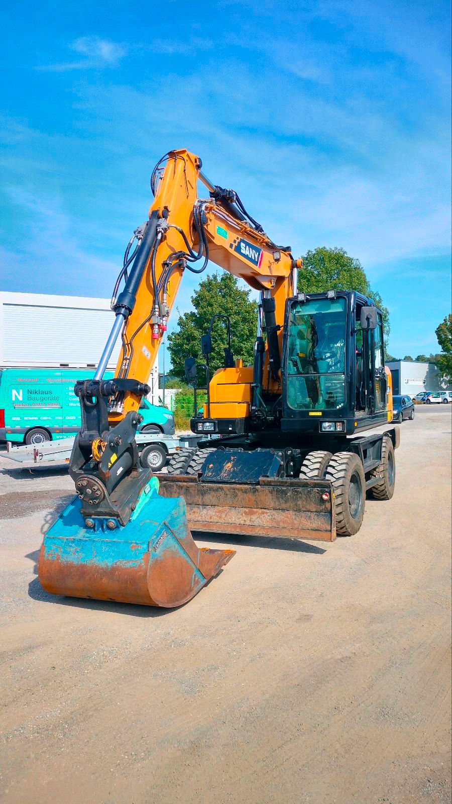 Mobilbagger Sany SY 155W Mobilbagger Sany SY 155W gebraucht kaufen