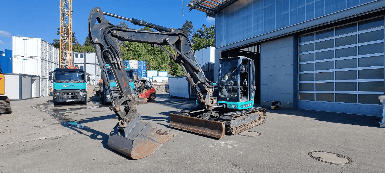 Minibagger EUROCOMACH ES 95 TR Verstellausleger