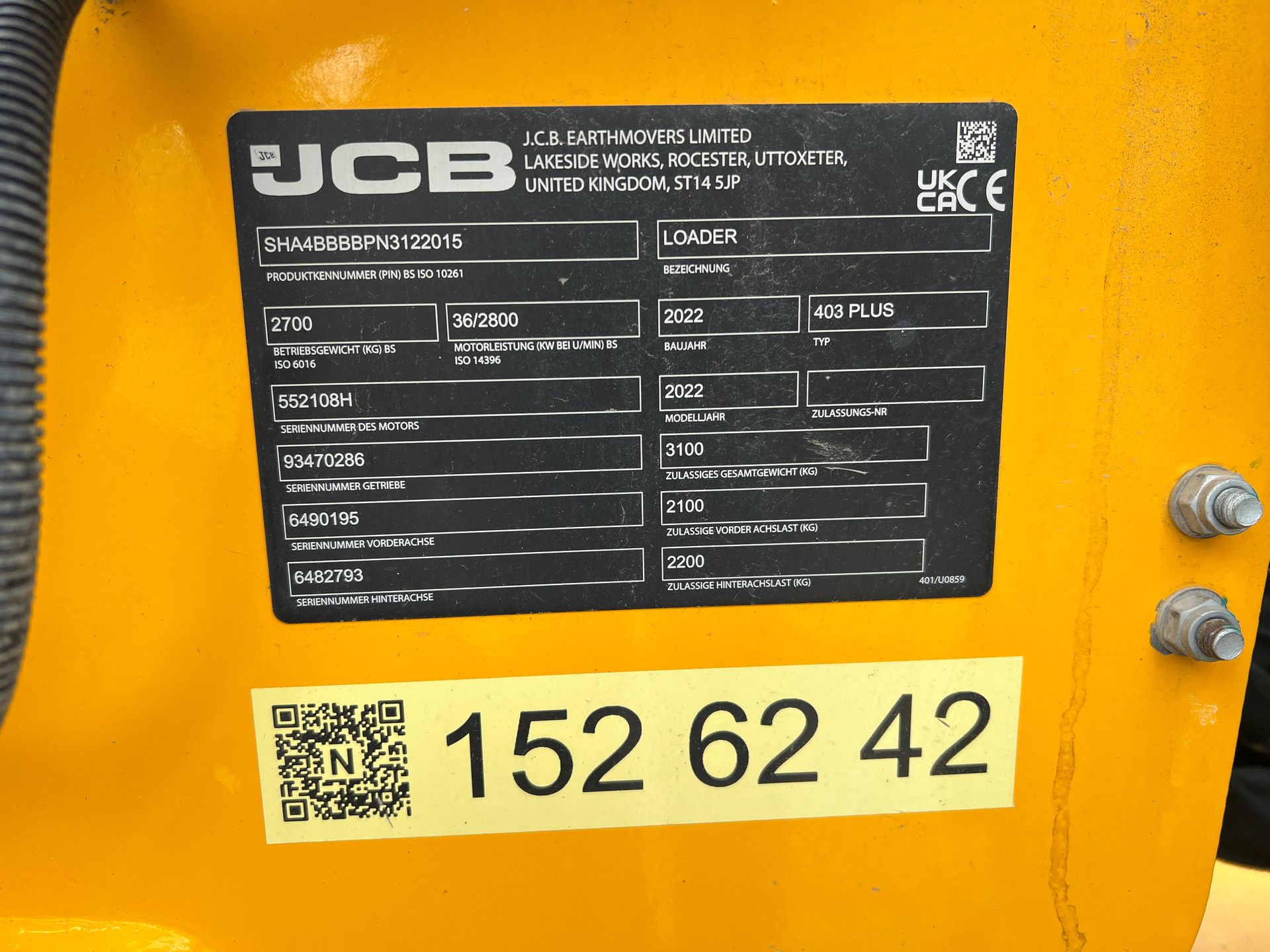 JCB 403c plus gebraucht kaufen