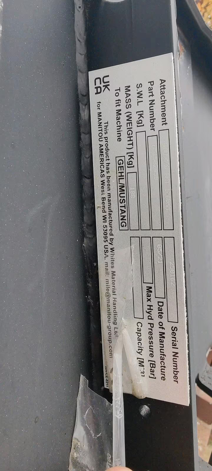 Erdschschaufel Skid Steer (Bobcat/Attach) 1760 mm gebraucht kaufen