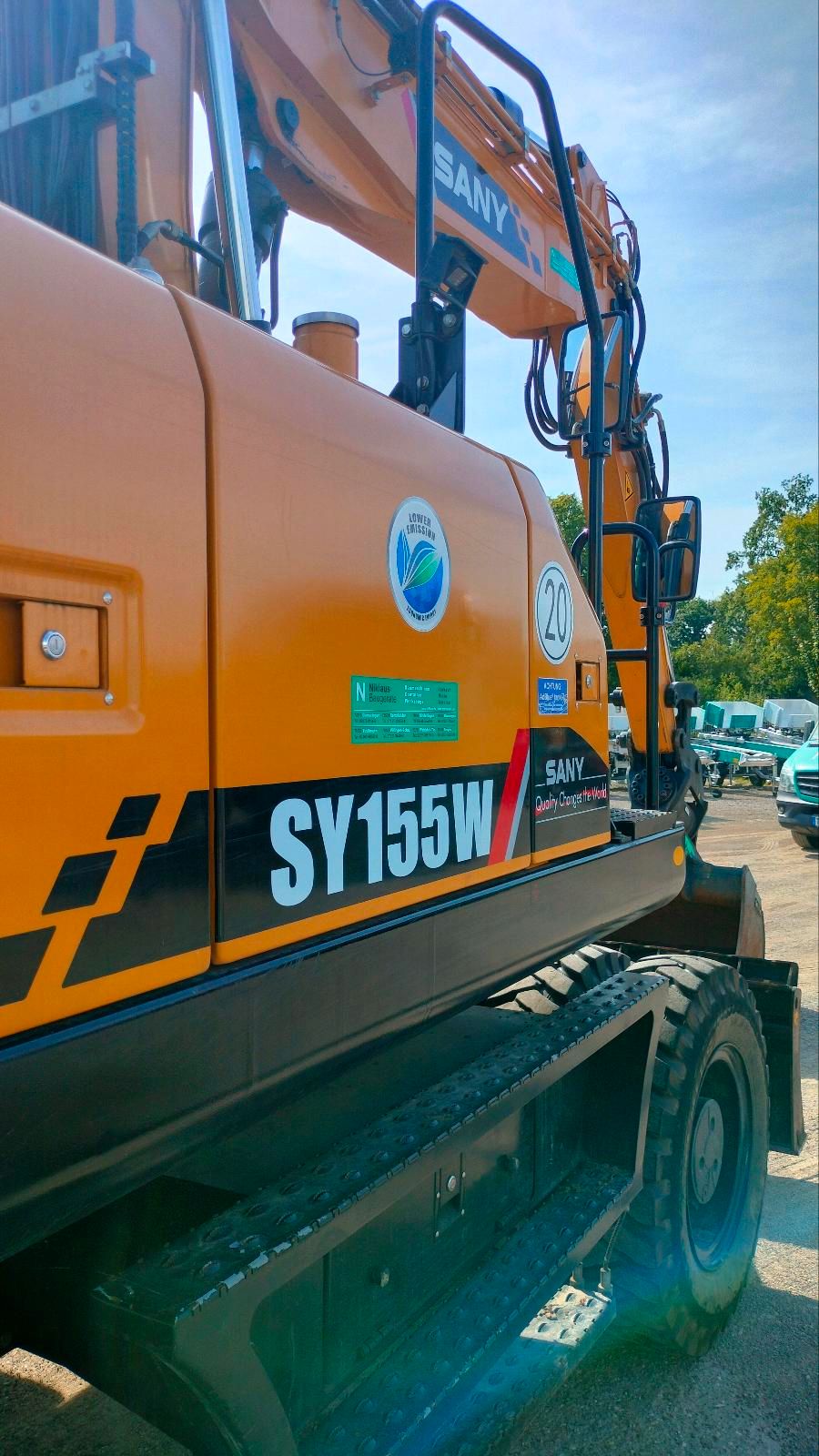 Mobilbagger Sany SY 155W Mobilbagger Sany SY 155W gebraucht kaufen
