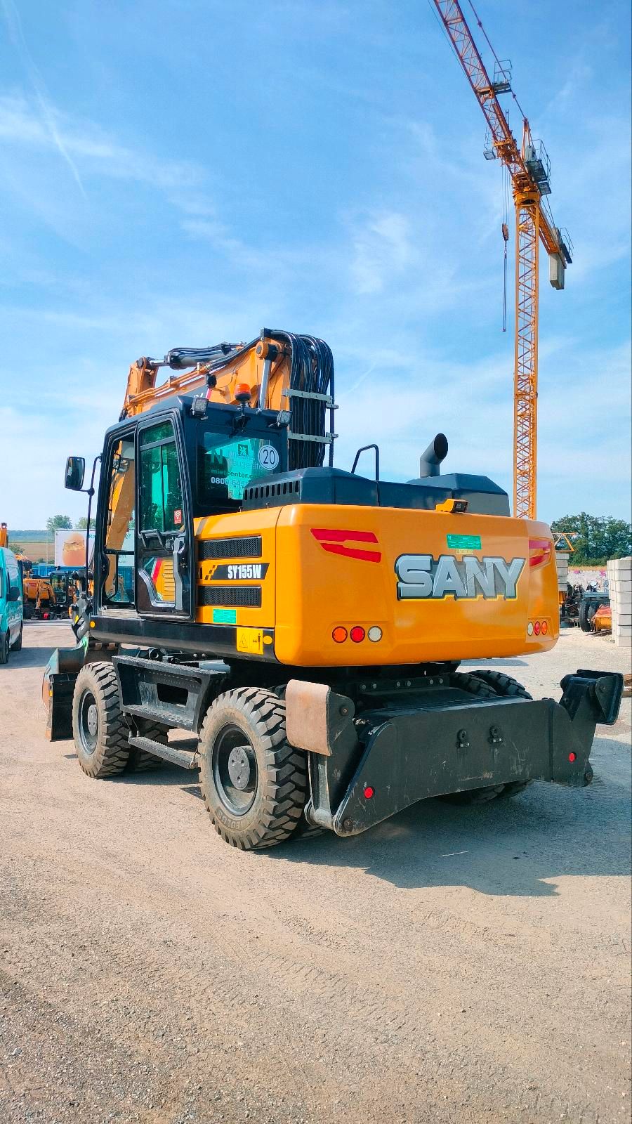 Mobilbagger Sany SY 155W Mobilbagger Sany SY 155W gebraucht kaufen