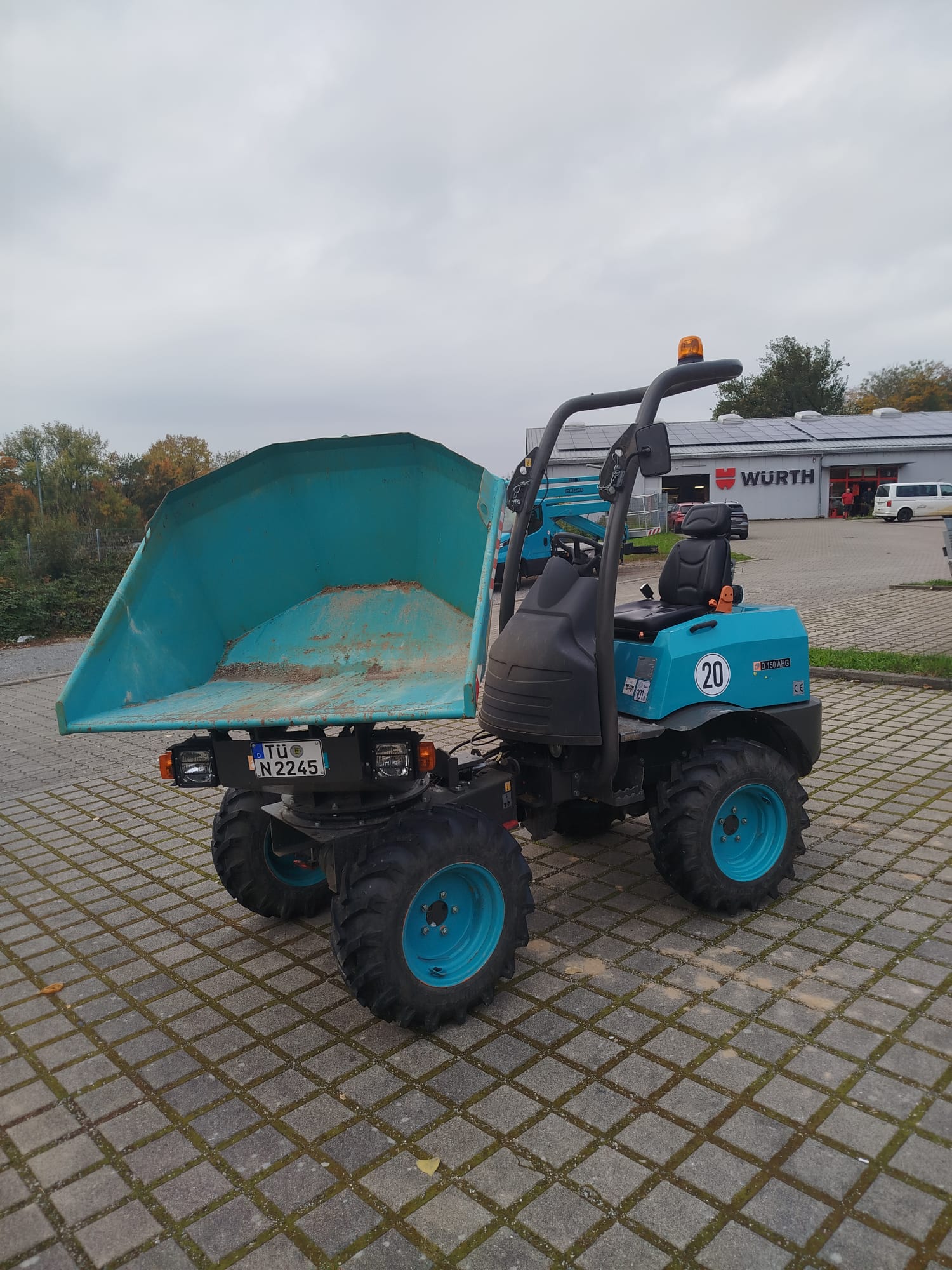 Raddumper Ausa D150 AHG