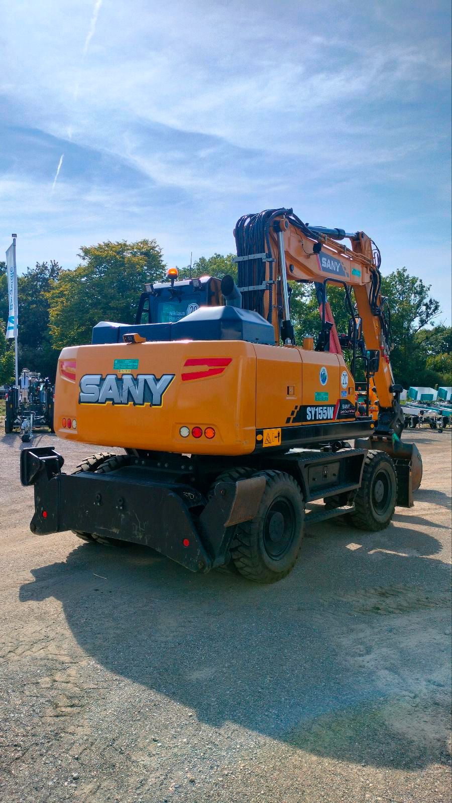 Mobilbagger Sany SY 155W Mobilbagger Sany SY 155W gebraucht kaufen