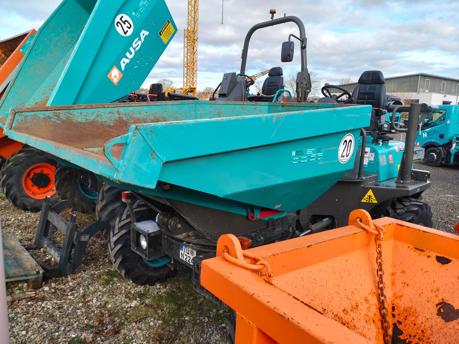 Raddumper Ausa D 350 AHG mit Drehmulde Raddumper Ausa D 350 AHG mit Drehmulde gebraucht kaufen