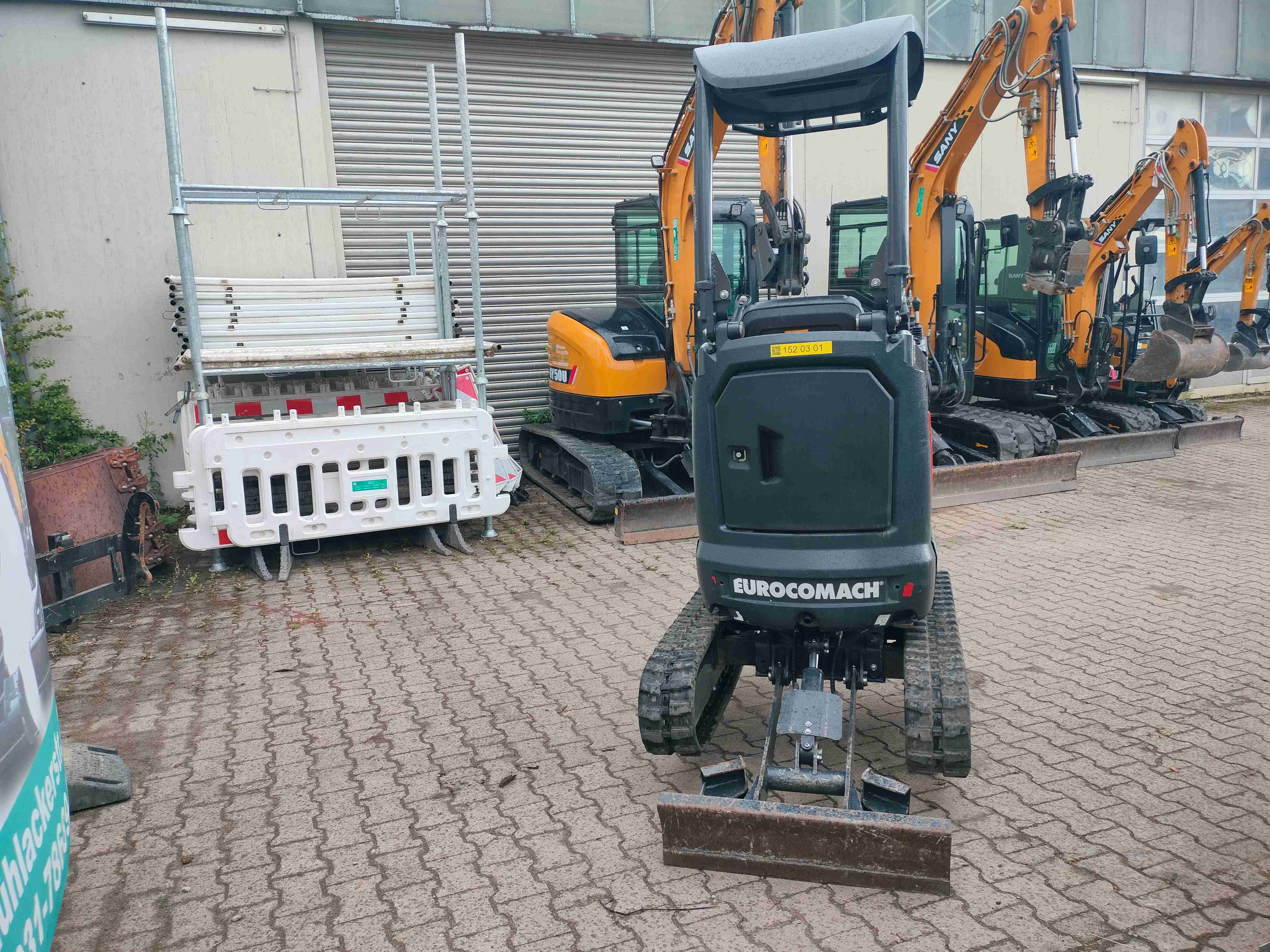 Minibagger EUROCOMACH ES 12 ZT Minibagger EUROCOMACH ES 12 ZT gebraucht kaufen