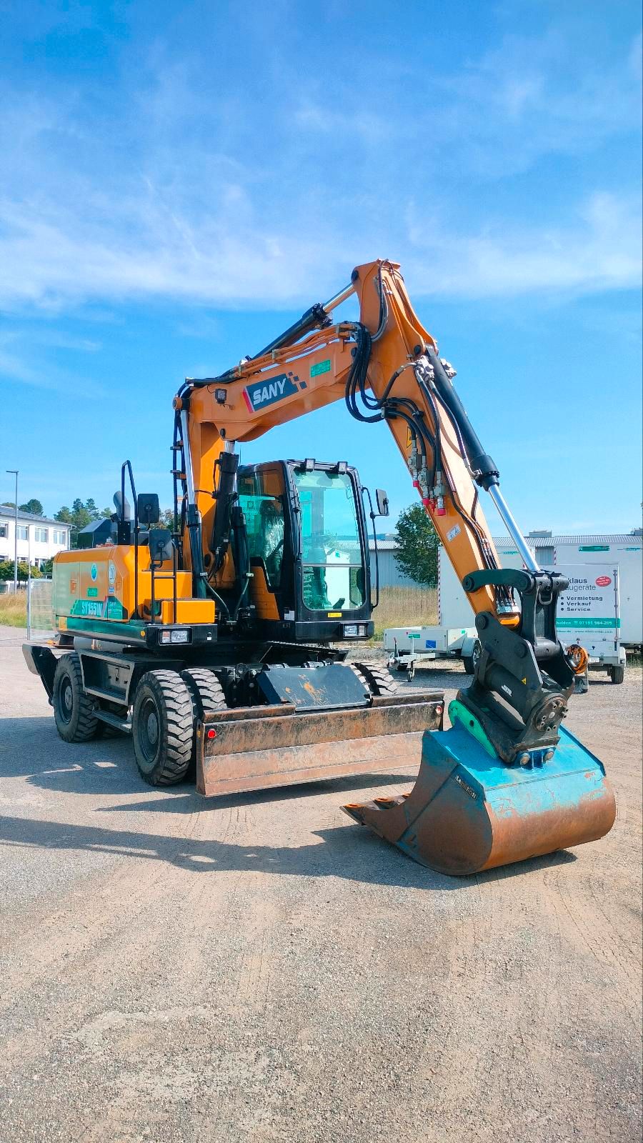 Mobilbagger Sany SY 155W Mobilbagger Sany SY 155W gebraucht kaufen