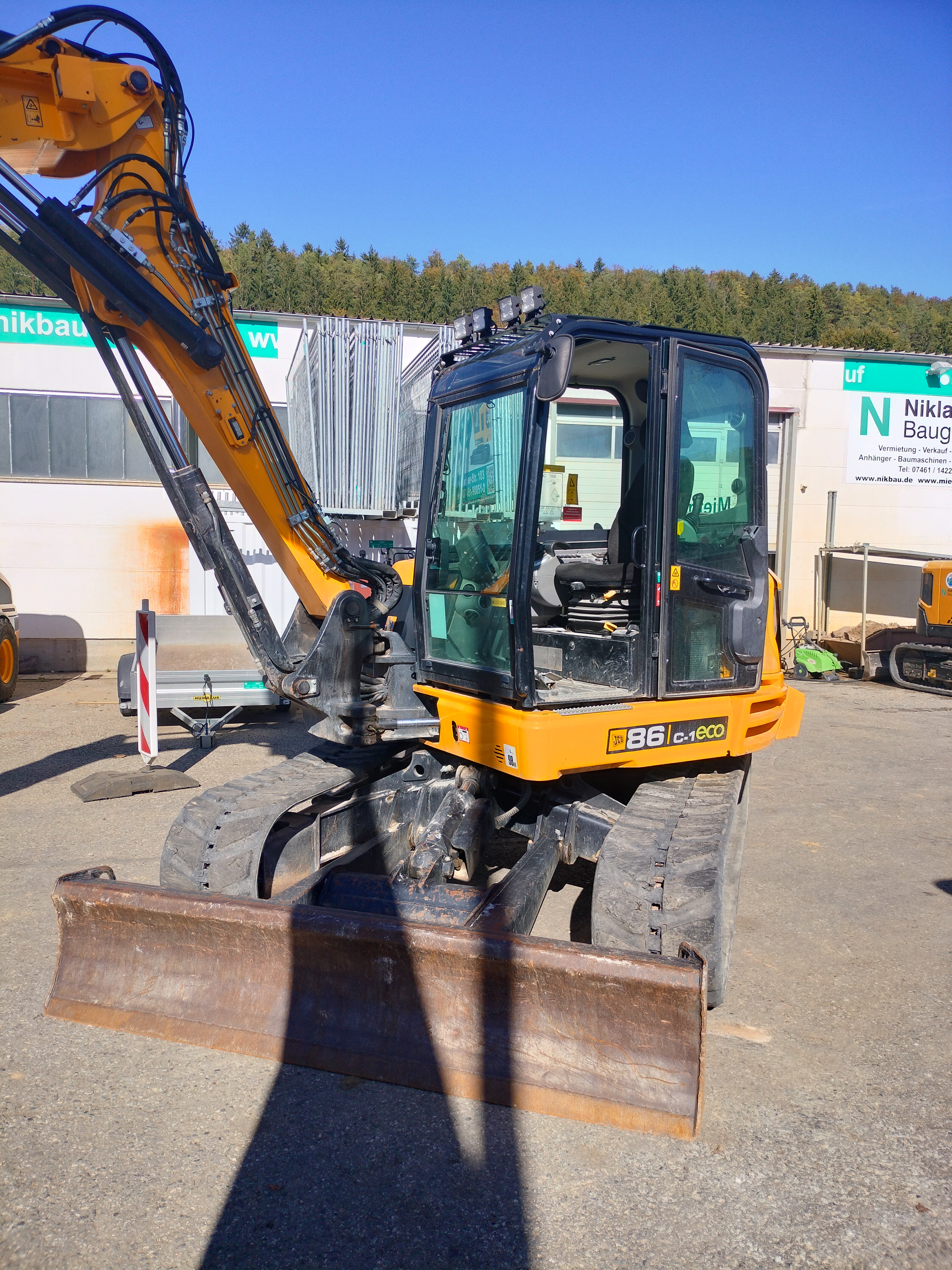 Minibagger JCB 86C-1 TAB Tilt Minibagger JCB 86C-1 TAB mit Powertilt gebraucht kaufen