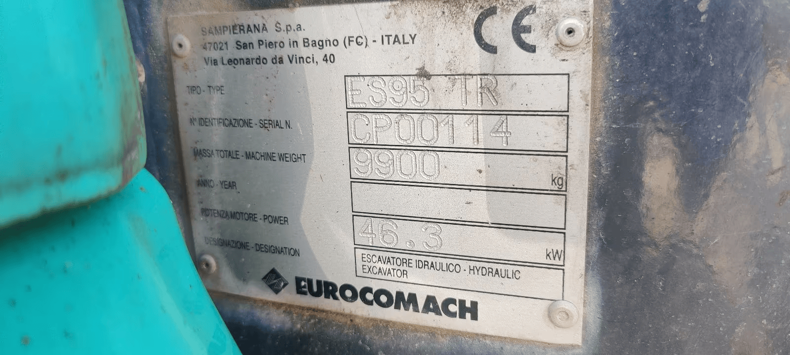 Minibagger EUROCOMACH ES 95 gebraucht kaufen