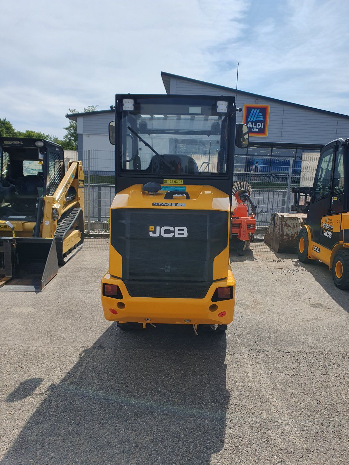 Radlader/Hoflader/Knicklader JCB 403 Plus mit Schmalbereifung Vorführmaschine Radlader/Hoflader/Knicklader JCB 403 Plus mit Schmalbereifung Vorführmaschine gebraucht kaufen