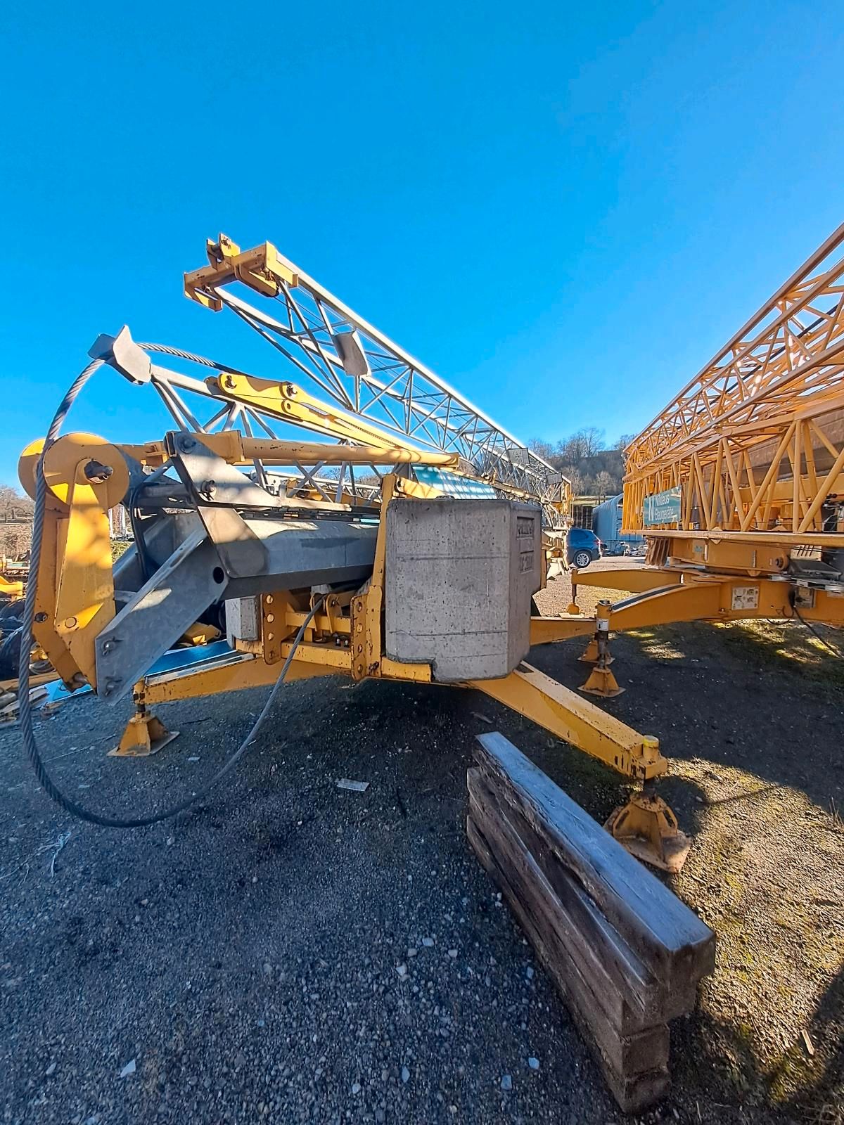 Baukran Potain HD 16C Baukran Potain HD 16C gebraucht kaufen