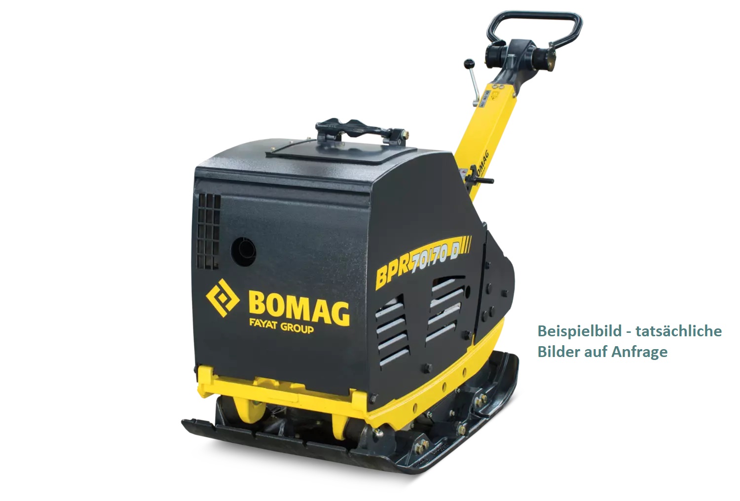 Rüttelplatte BOMAG BPR 70/70 D/E Tip Control Rüttelplatte BOMAG BPR 70/70 D/E Tip Control gebraucht kaufen
