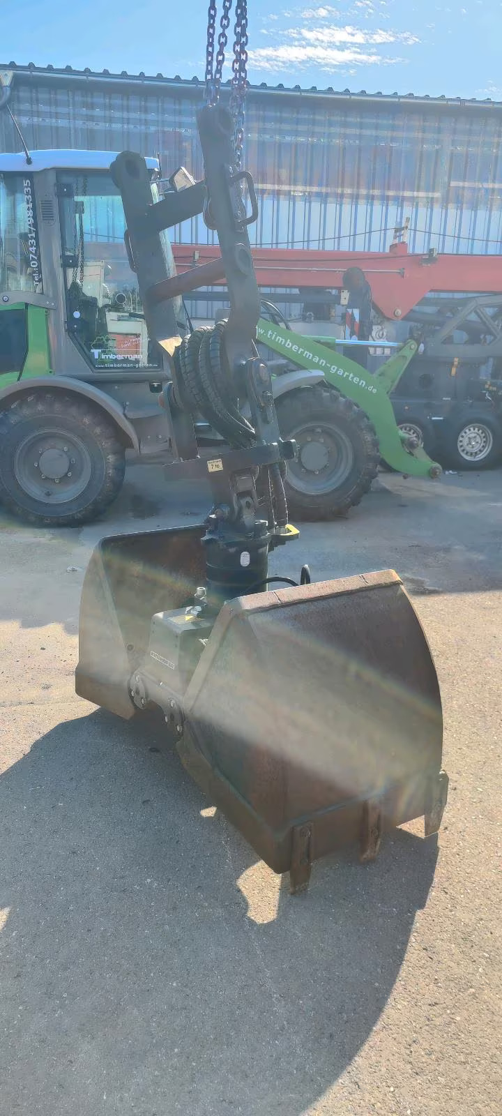 Kinshofer Zweischalengreifer 07F180 mit Rotator Kinshofer Zweischalengreifer 07F180 mit Rotator gebraucht kaufen