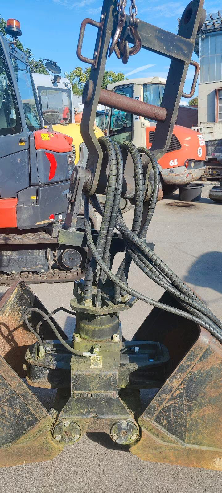Kinshofer Zweischalengreifer 07F180 mit Rotator Kinshofer Zweischalengreifer 07F180 mit Rotator gebraucht kaufen