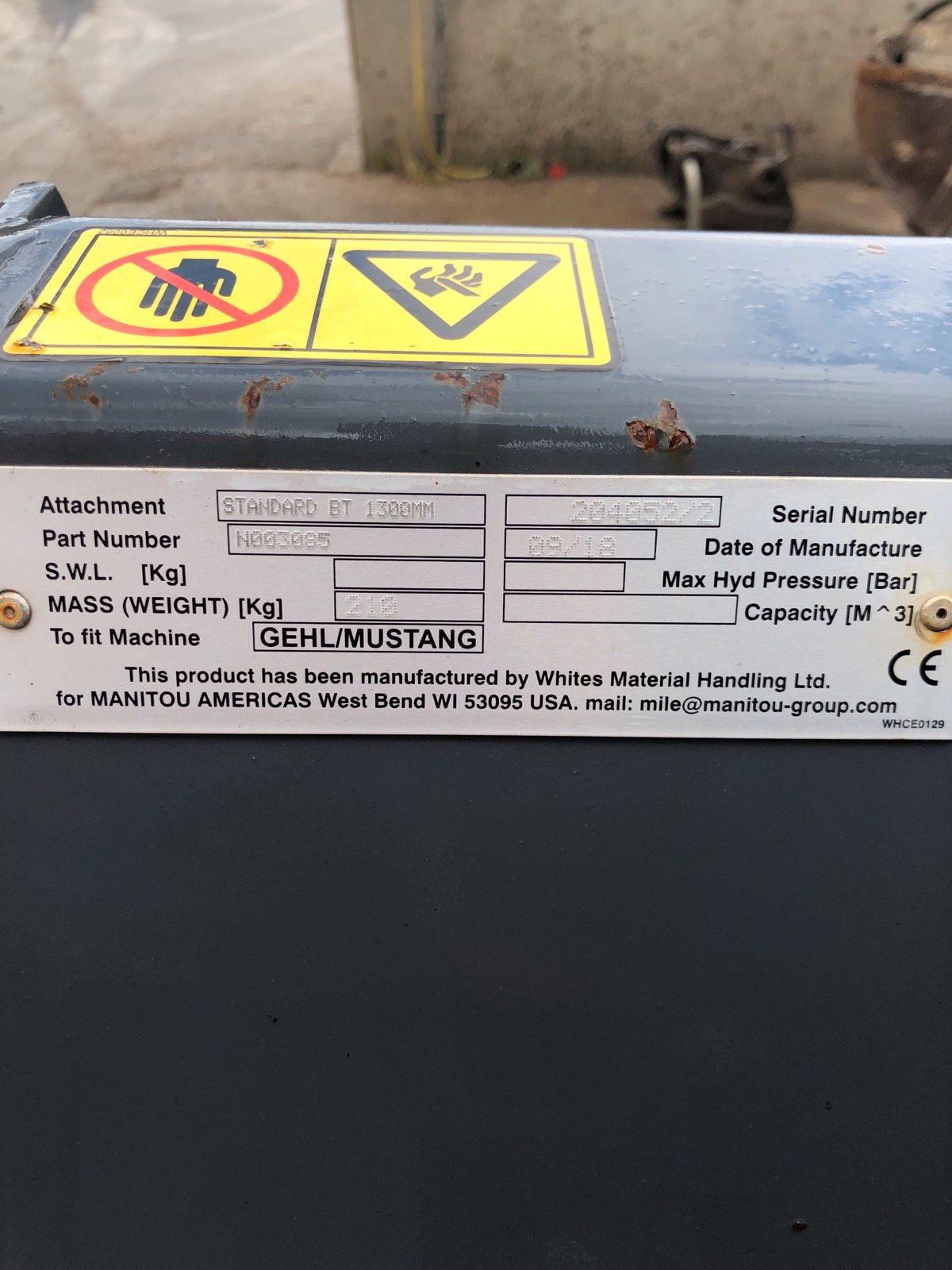 Manitou Erdschaufel Weidemann Aufnahme Manitou Erdschaufel Weidemann Aufnahme gebraucht kaufen