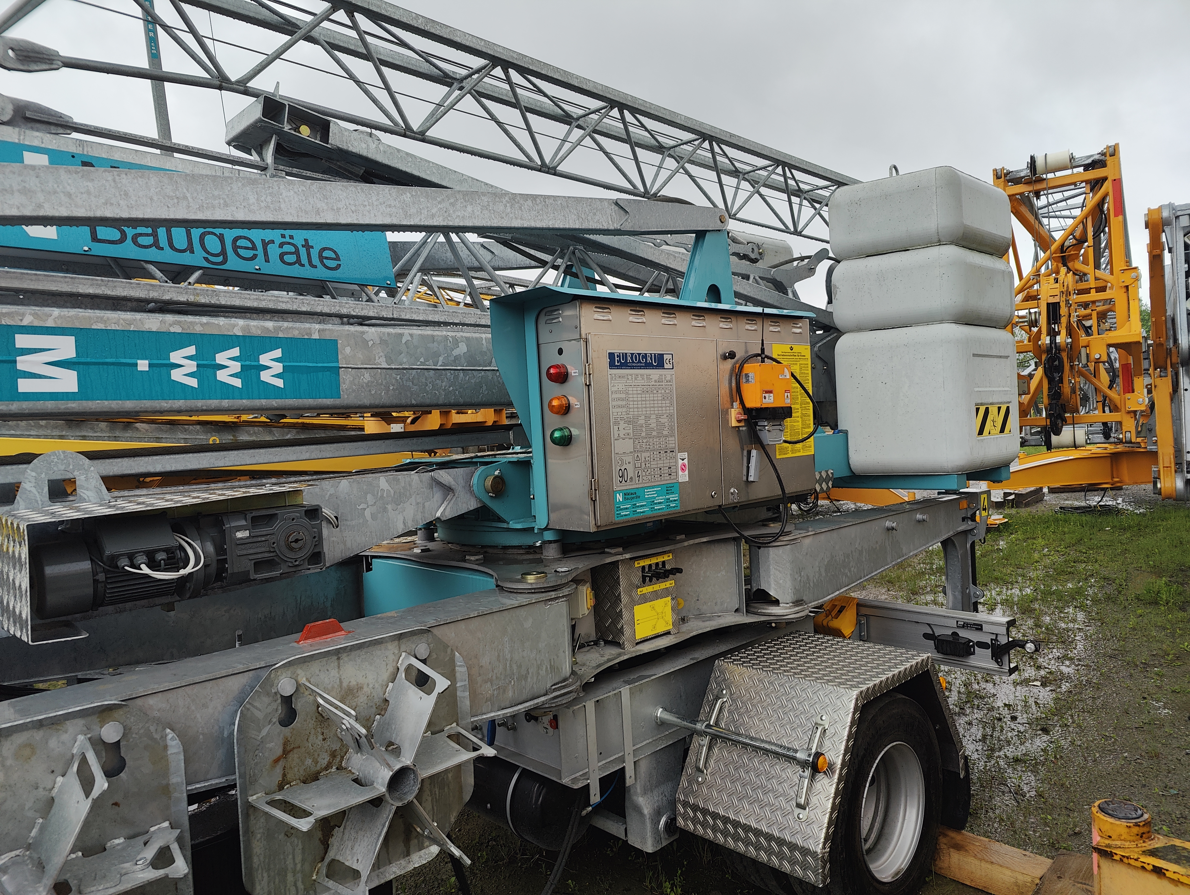 Schnellbaukran Eurogru DS 245V Schnellbaukran Eurogru DS 245V gebraucht kaufen