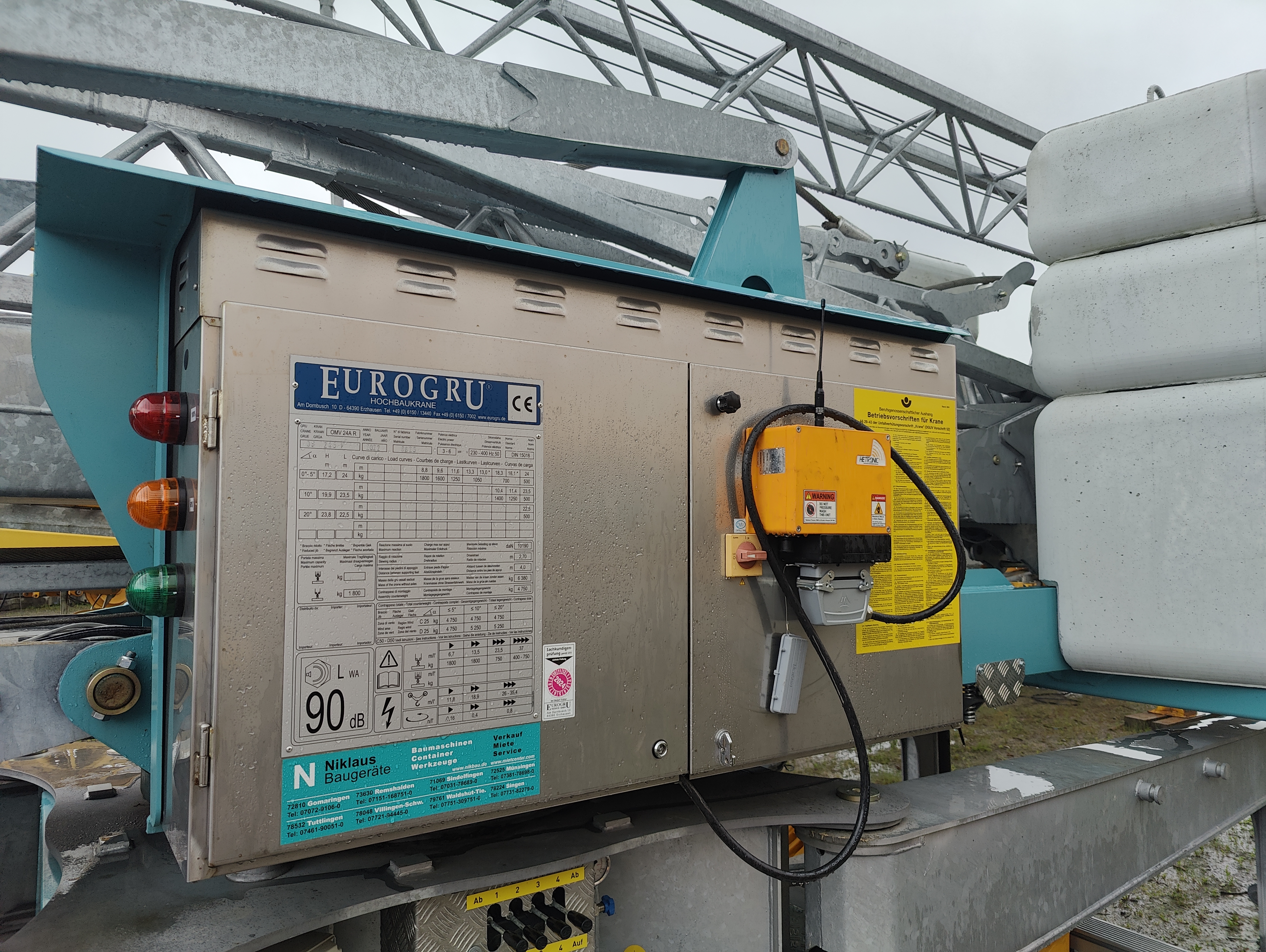 Schnellbaukran Eurogru DS 245V Schnellbaukran Eurogru DS 245V gebraucht kaufen