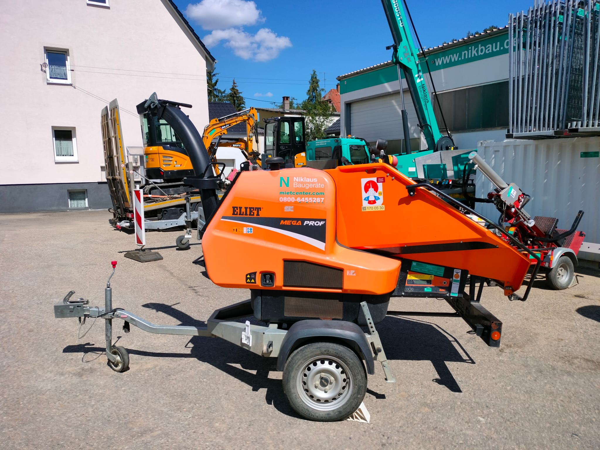 Häcksler gebraucht kaufen Häcksler Holzzerkleinerer Eliet Mega Prof gebraucht kaufen