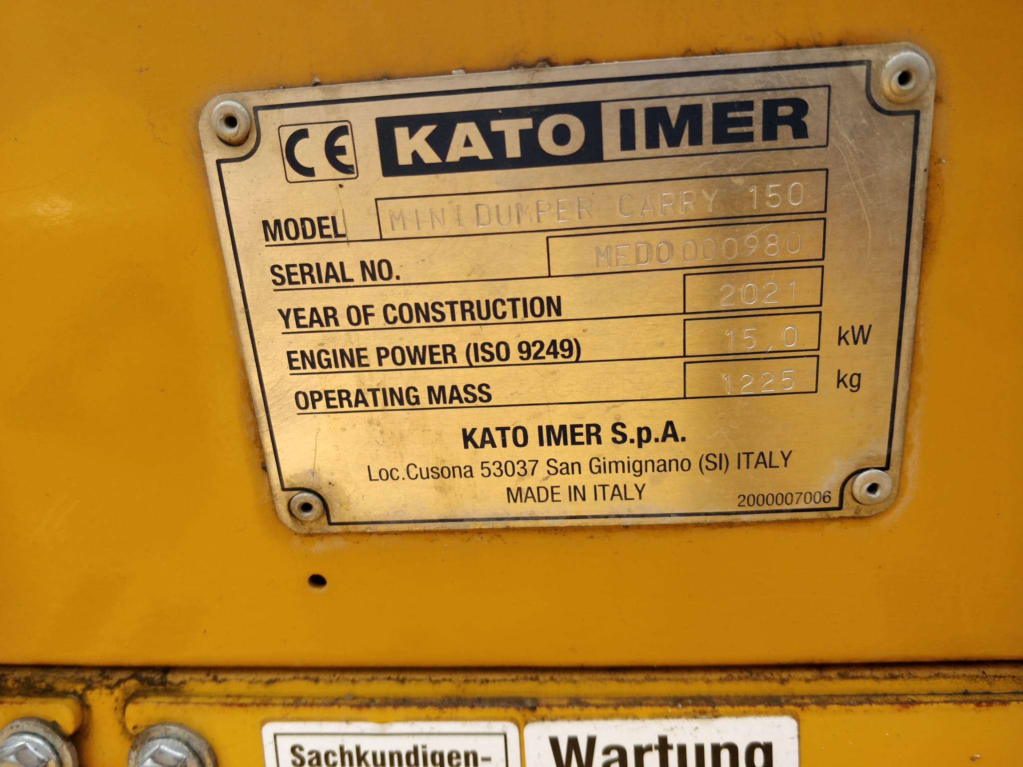 Raupendumper (Dreiseitenkipper) KATO (IHI) Carry 150 Raupendumper (Dreiseitenkipper) KATO (IHI) Carry 150 gebraucht kaufen