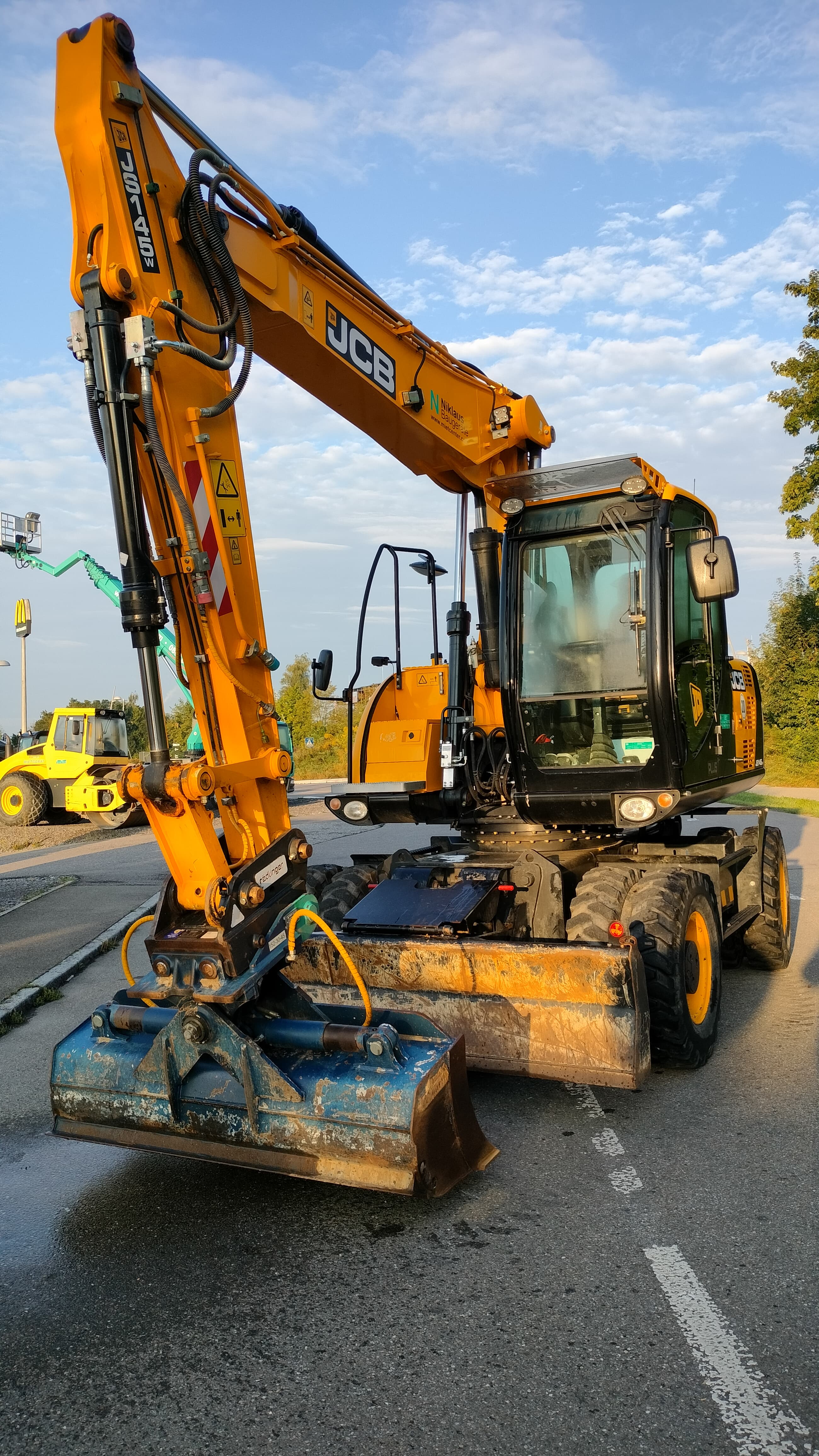 Mobilbagger JCB JC 145 W Plus Mobilbagger JCB JC 145 W Plus gebraucht kaufen