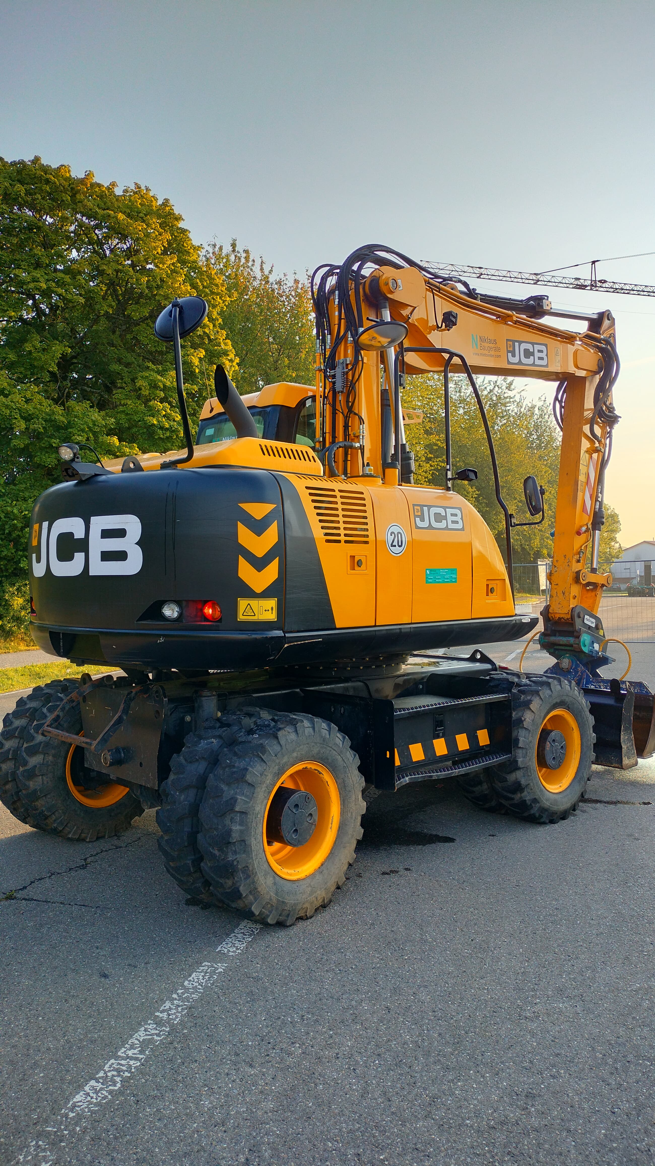 Mobilbagger JCB JC 145 W Plus Mobilbagger JCB JC 145 W Plus gebraucht kaufen