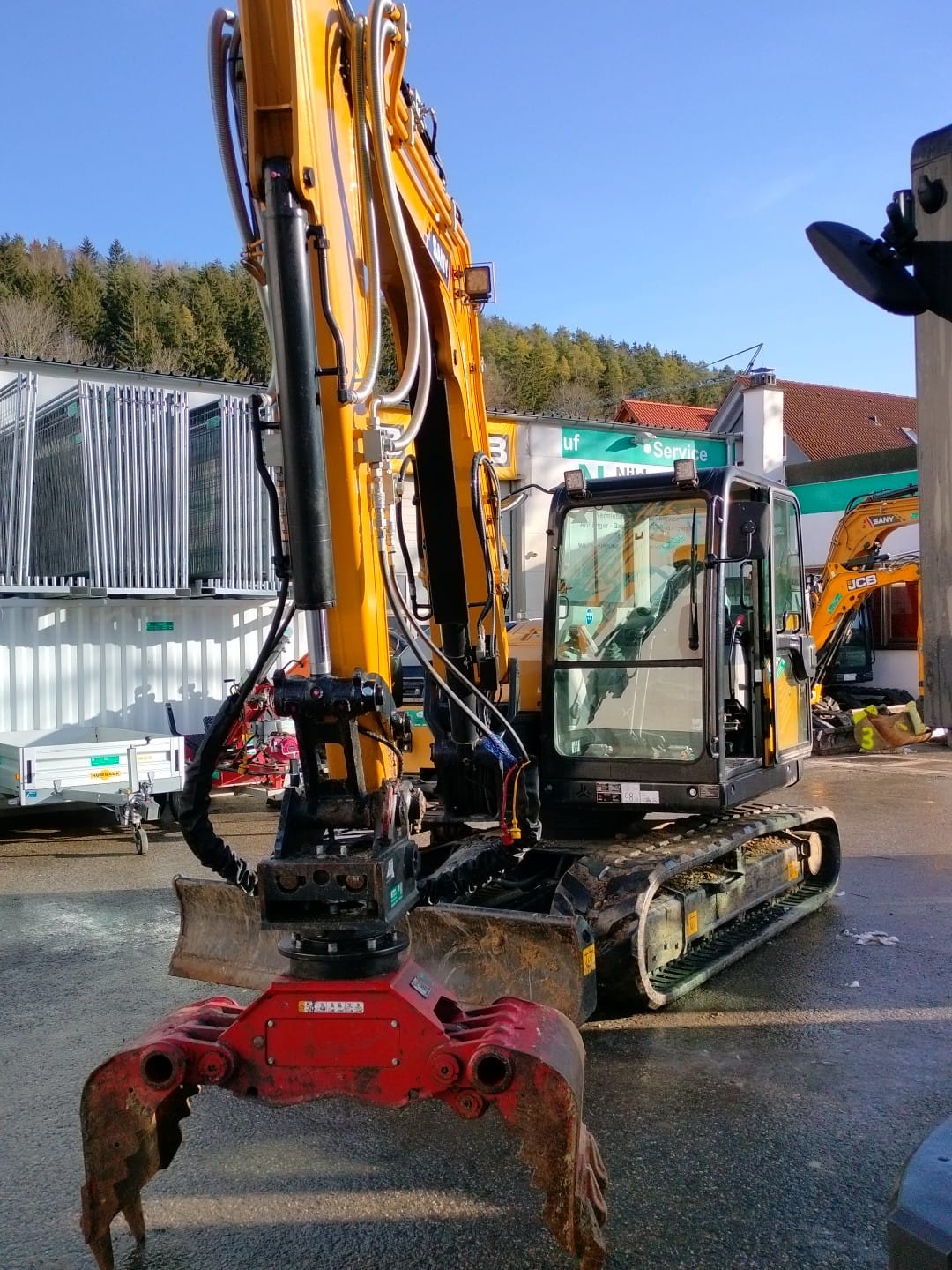 Minibagger SANY SY 80U inkl. Löffelpaket Minibagger SANY SY 80U inkl. Löffelpaket gebraucht kaufen