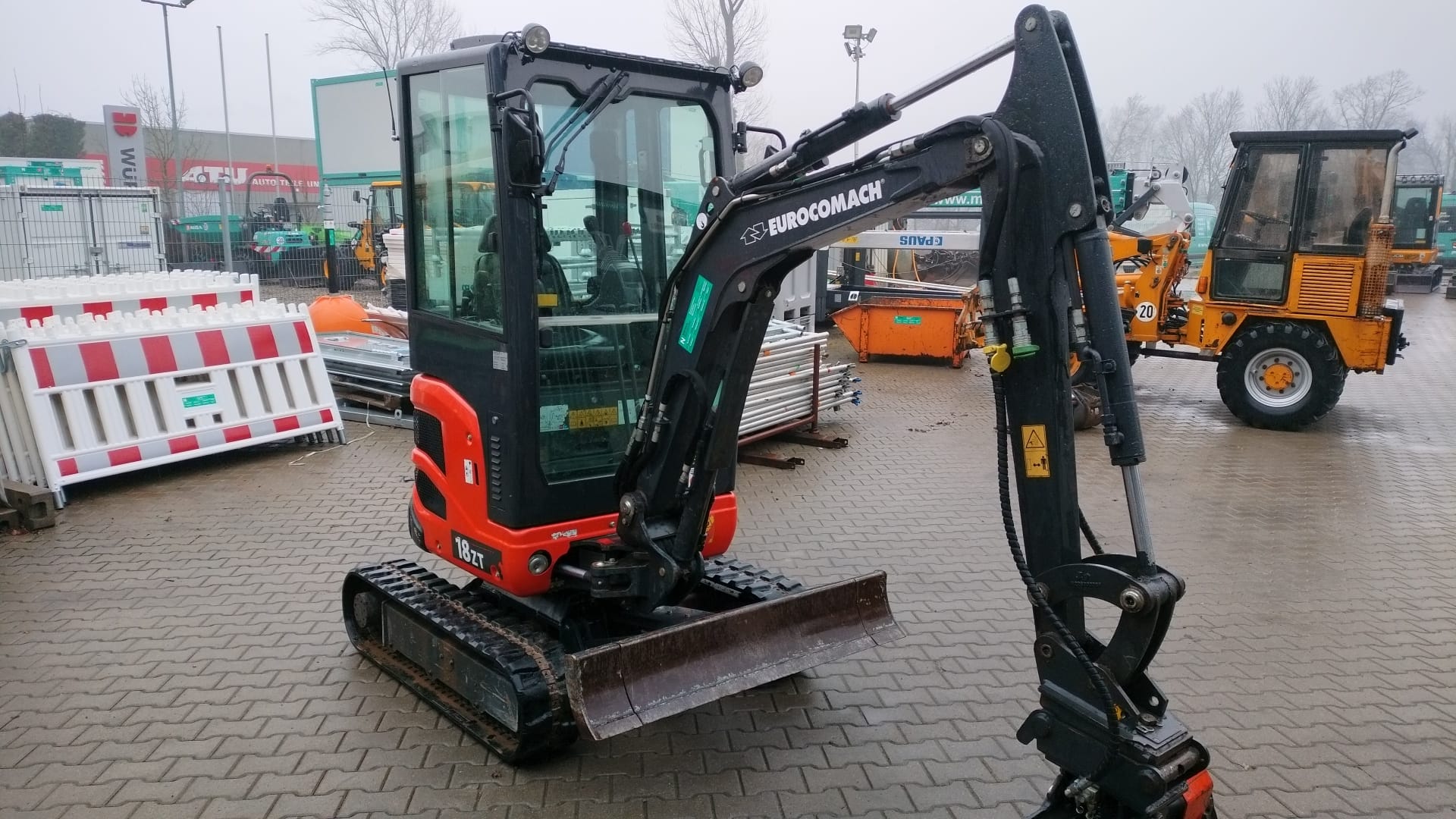 Minibagger Eurocomach ES 18 ZT Minibagger Eurocomach ES 18 ZT gebraucht kaufen