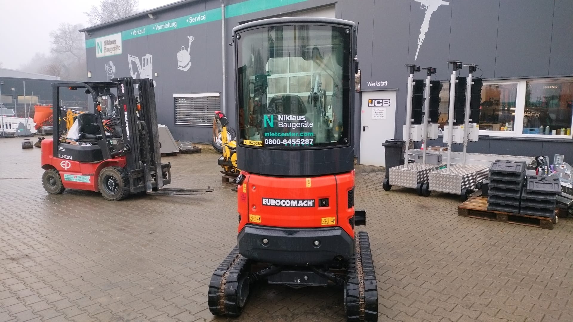 Minibagger Eurocomach ES 18 ZT Minibagger Eurocomach ES 18 ZT gebraucht kaufen
