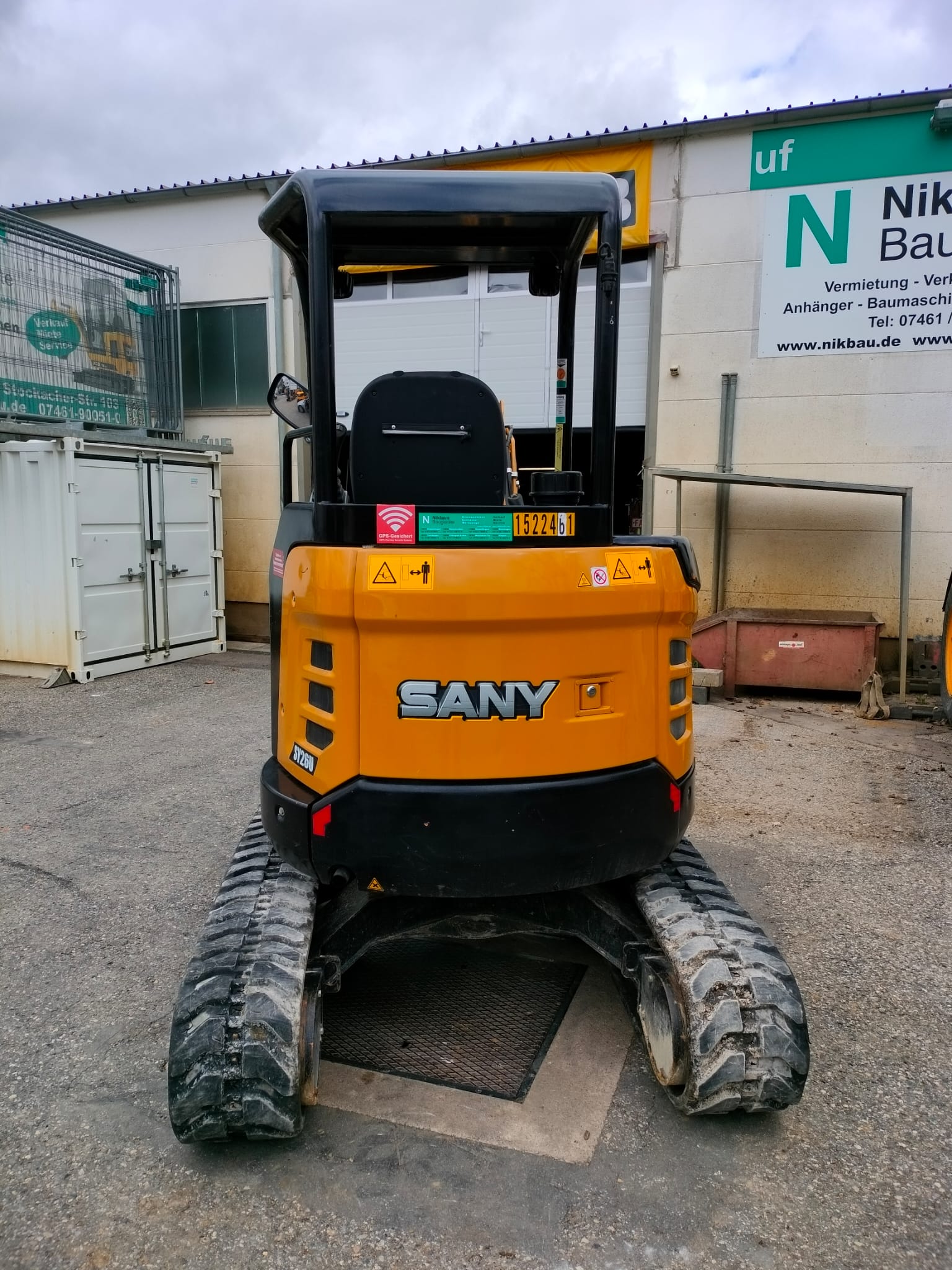 Minibagger SANY SY 26U Schutzdach Minibagger SANY SY 26U Schutzdach gebraucht kaufen