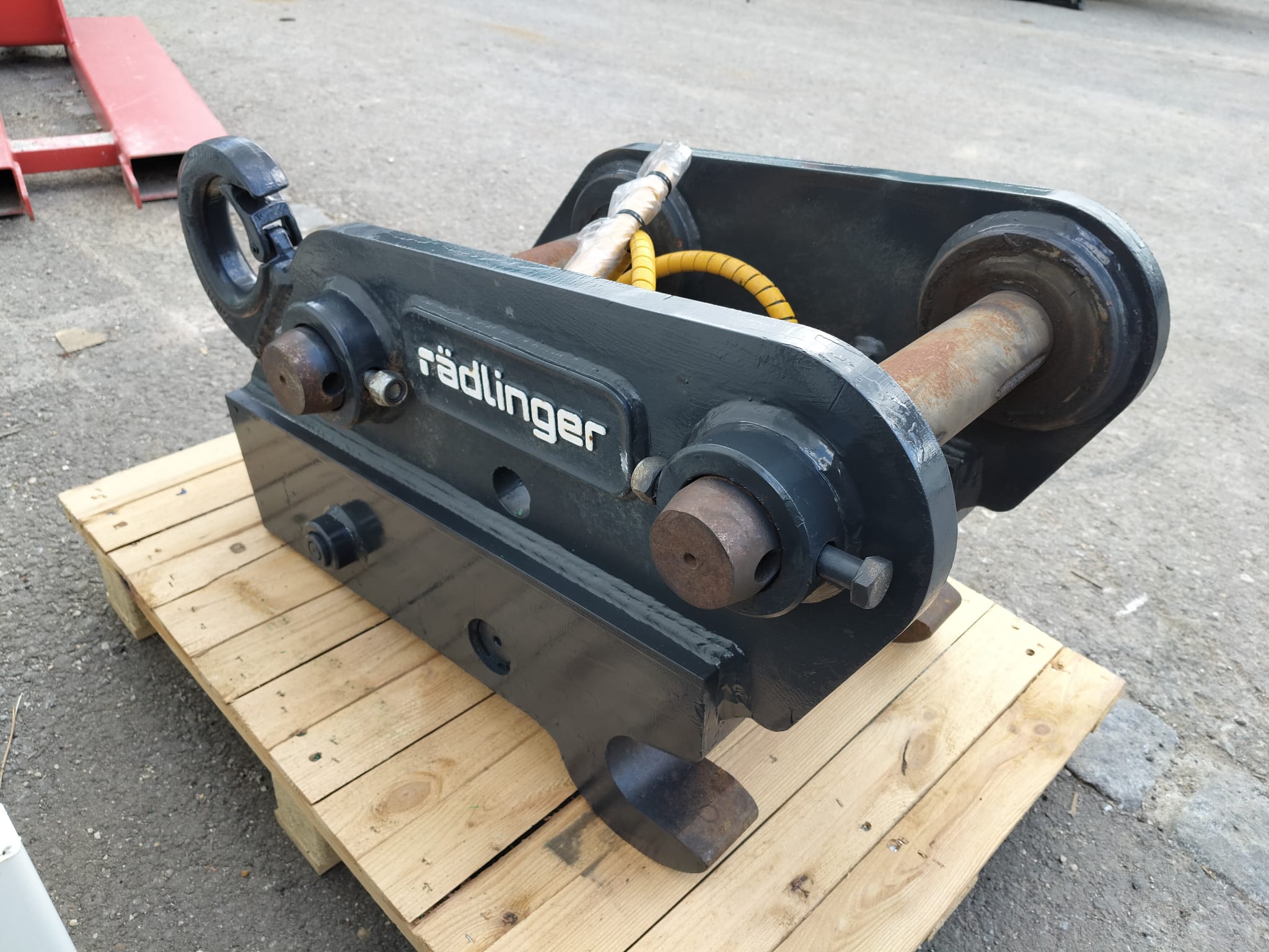 Rädlinger Schnellwechsler HS-10 hydraulisch passend JCB Rädlinger Schnellwechsler "Powertilt" HS-10 hydraulisch passend JCB gebraucht kaufen