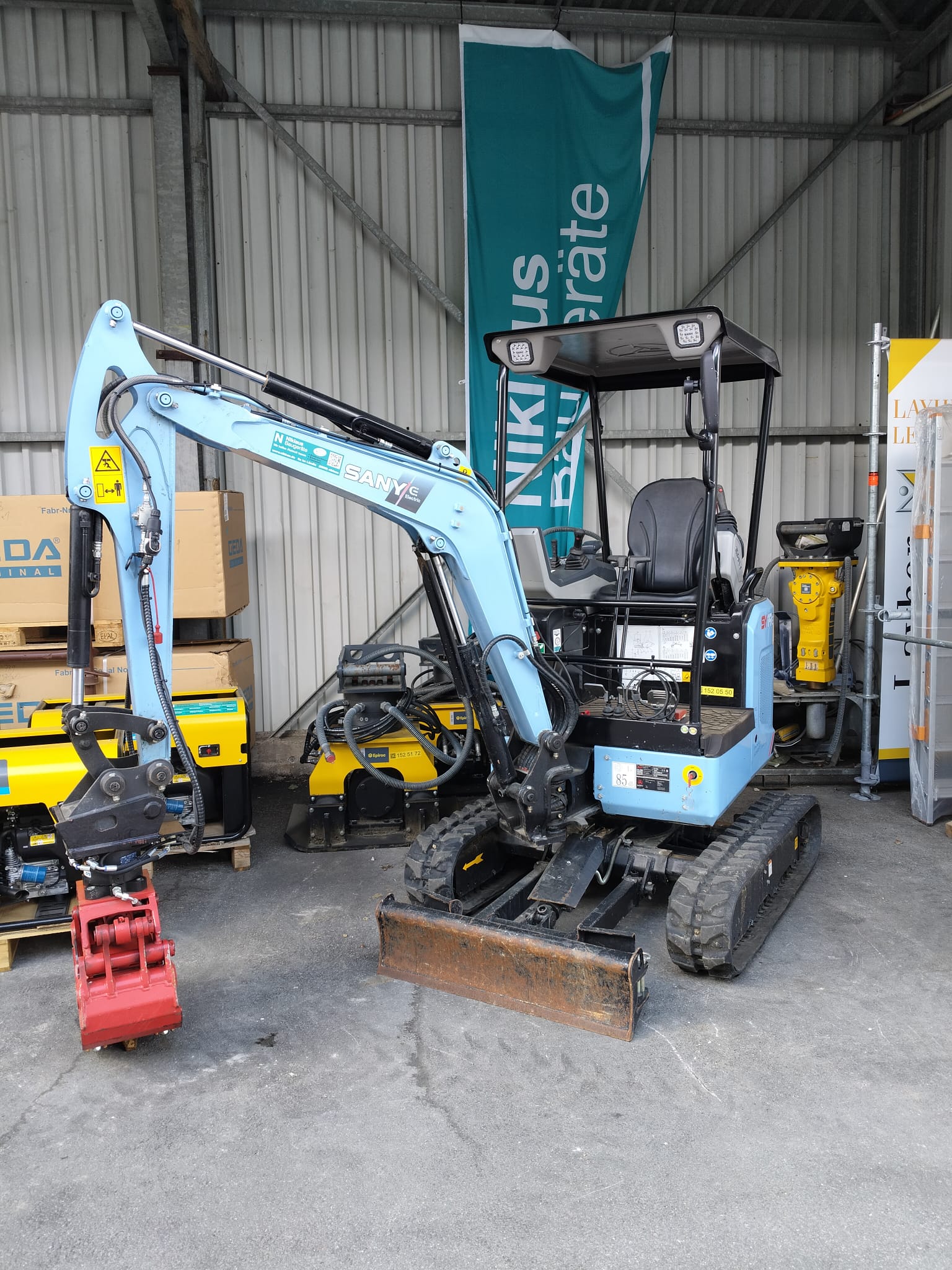 Minibagger/Elektrobagger SANY SY 19E
