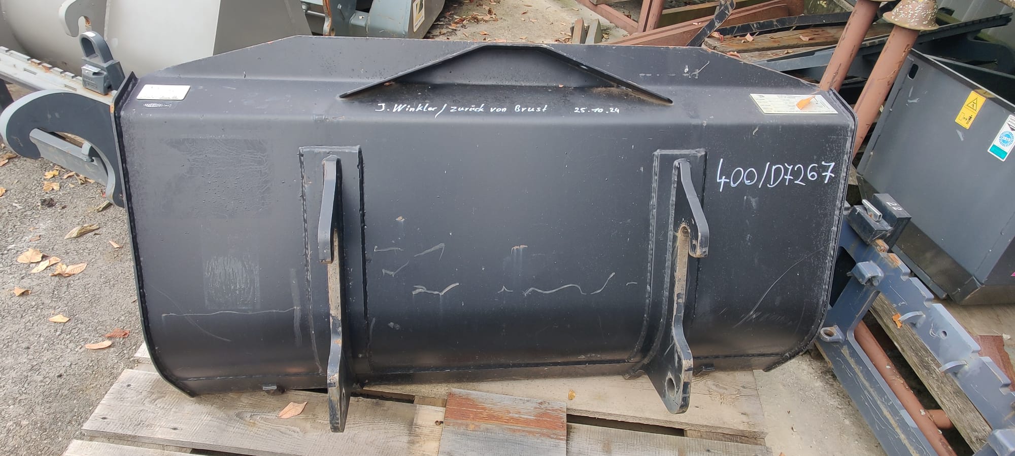Standardschaufel für JCB 403 Weidemann Aufnahme gebraucht kaufen