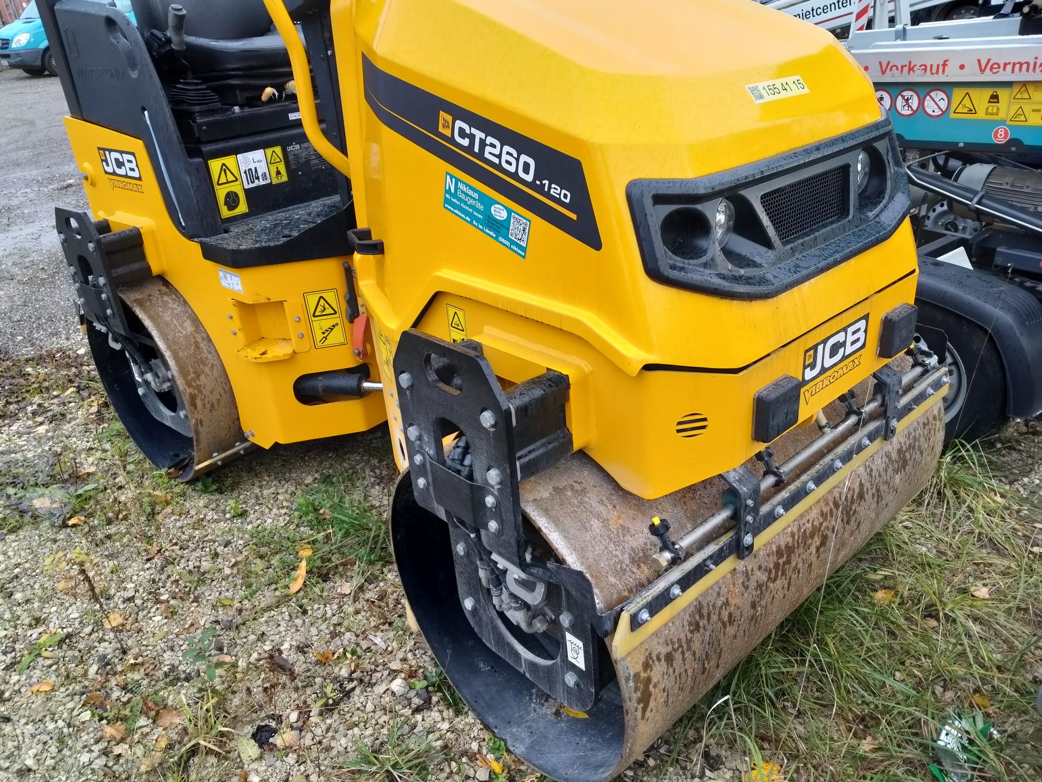 Niklaus Tandemwalze JCB CT260-120
