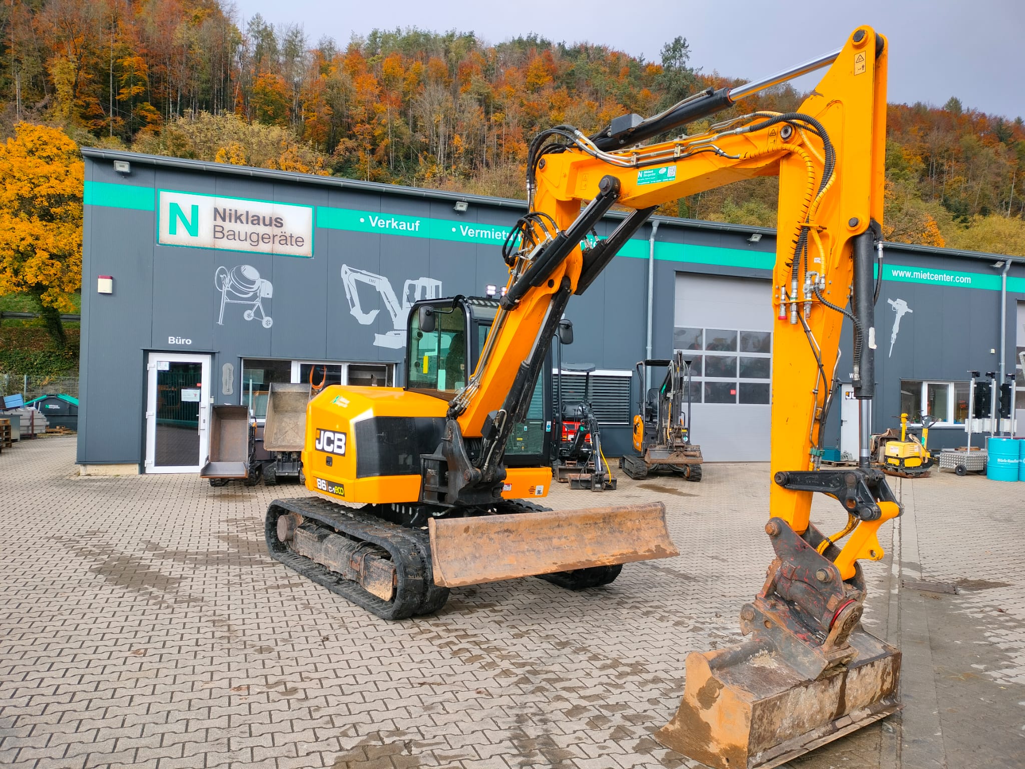 Minibagger JCB 86C-1 TAB Tilt gebraucht kaufen