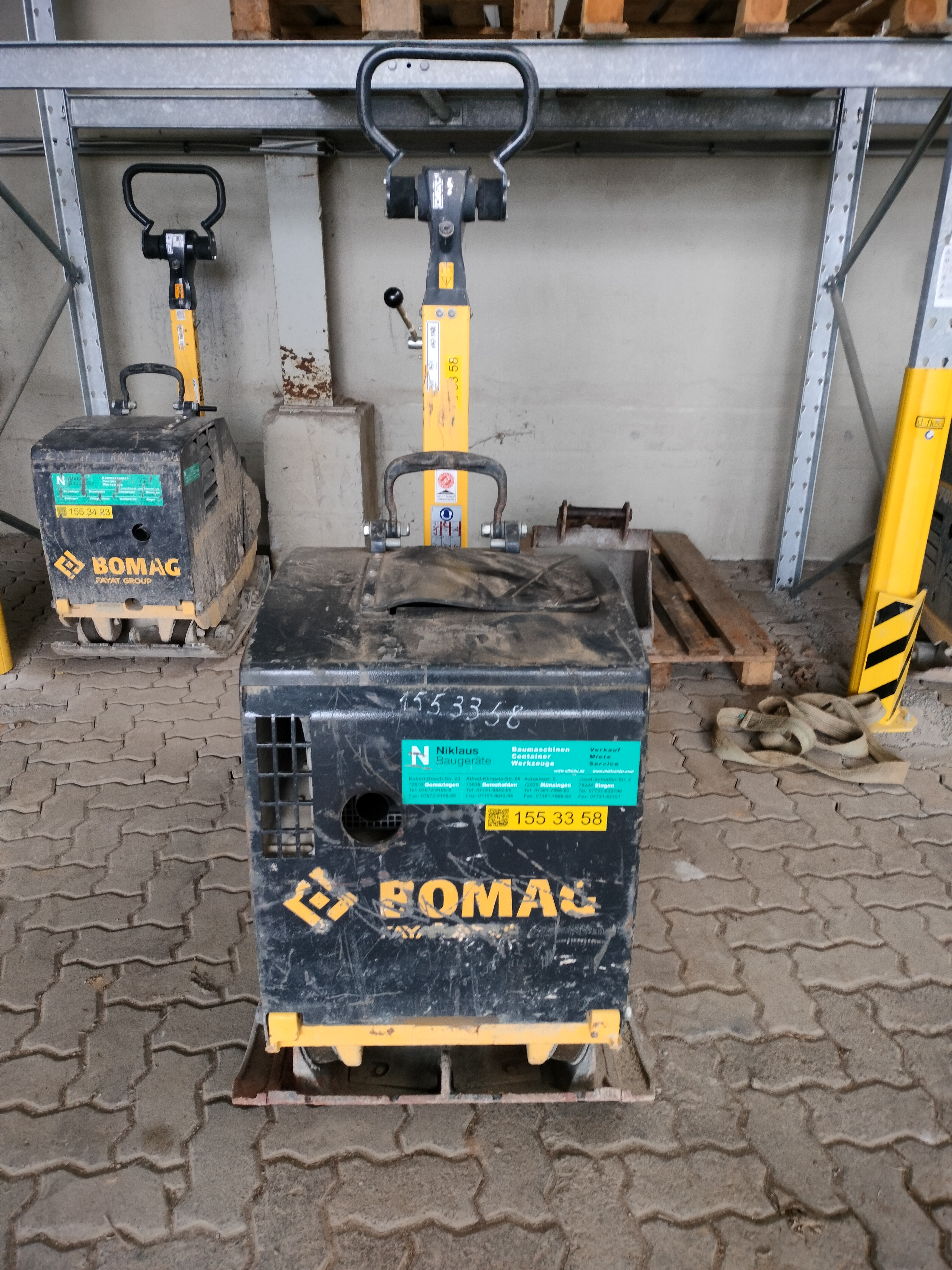 Rüttelplatte BOMAG BPR 70/70 D Rüttelplatte BOMAG BPR 70/70 D gebraucht kaufen