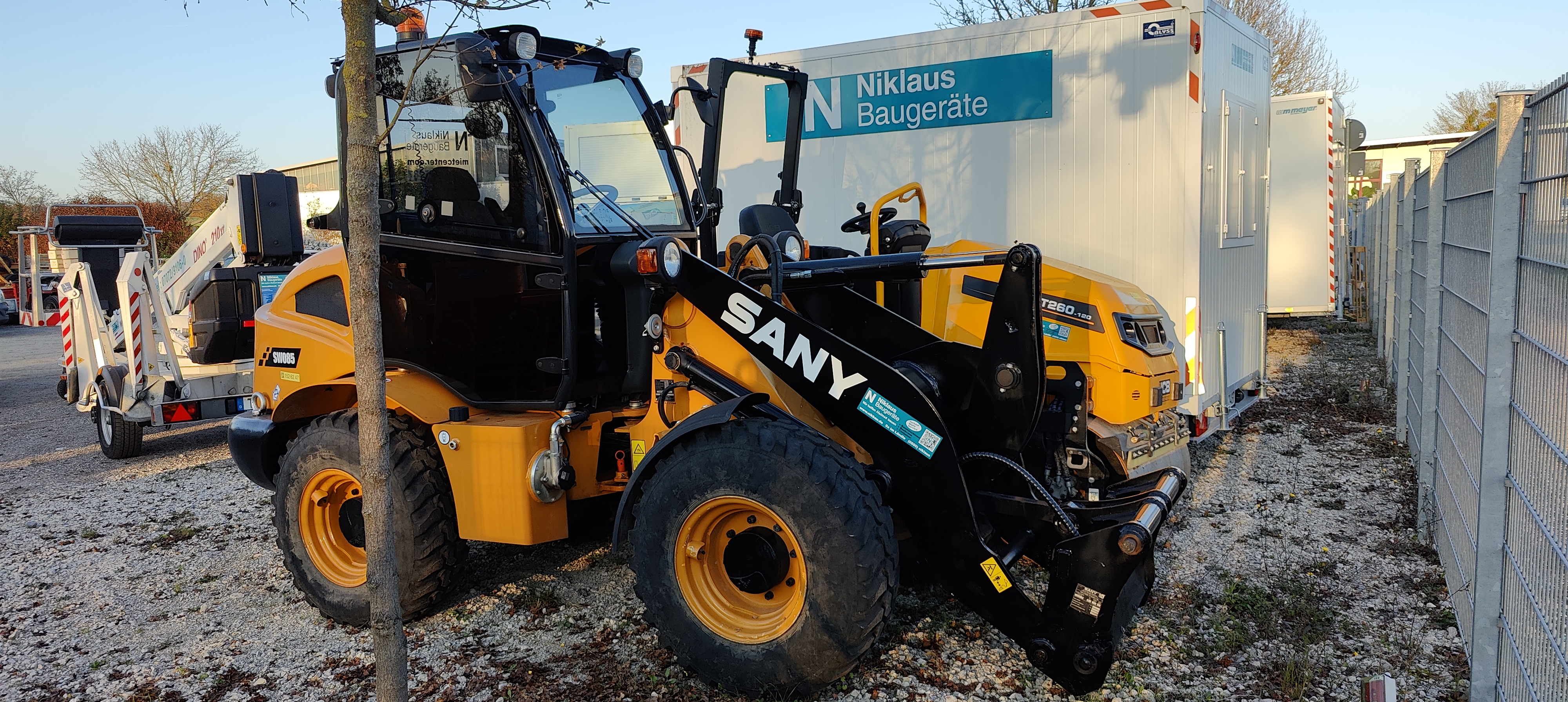 Radlader SANY SY 085 gebraucht Radlader gebraucht kaufen