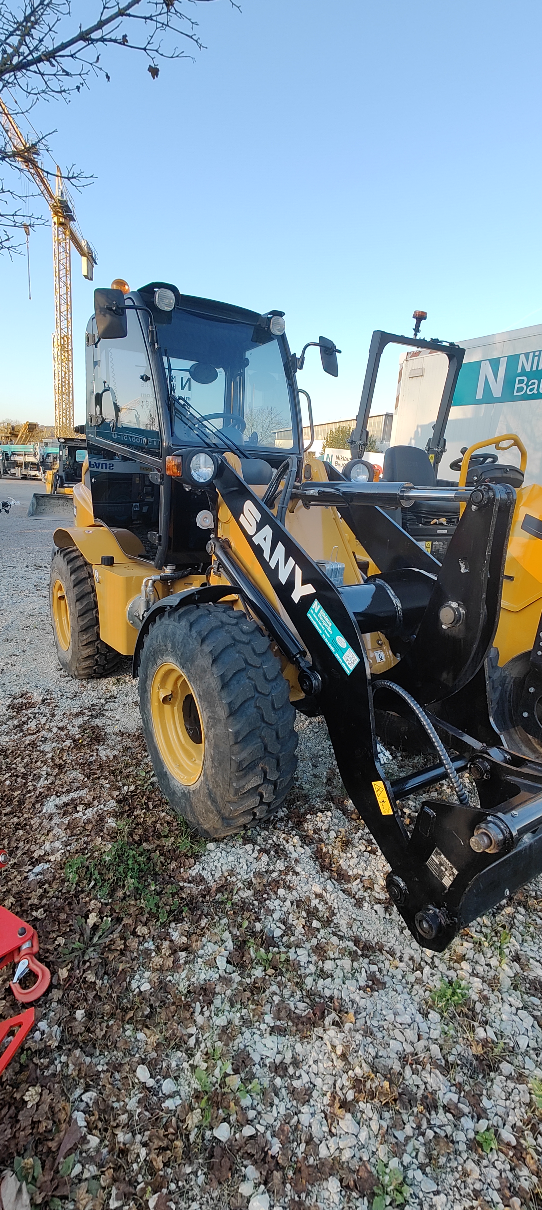 Radlader SANY SY 085 gebraucht Radlader gebraucht kaufen