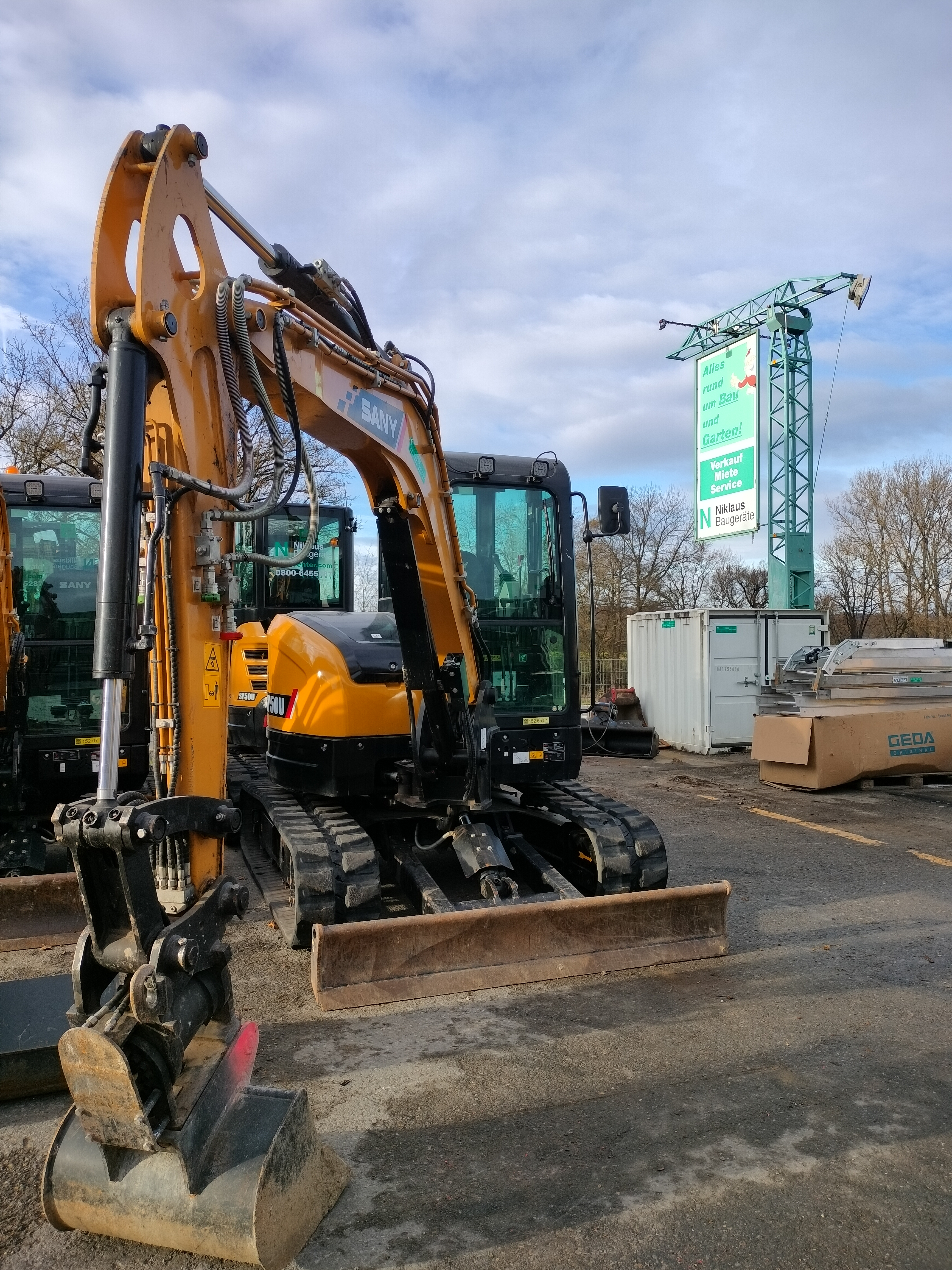 Minibagger Sany SY 50U Tilt Minibagger Sany SY 50U mit tilt gebraucht kaufen