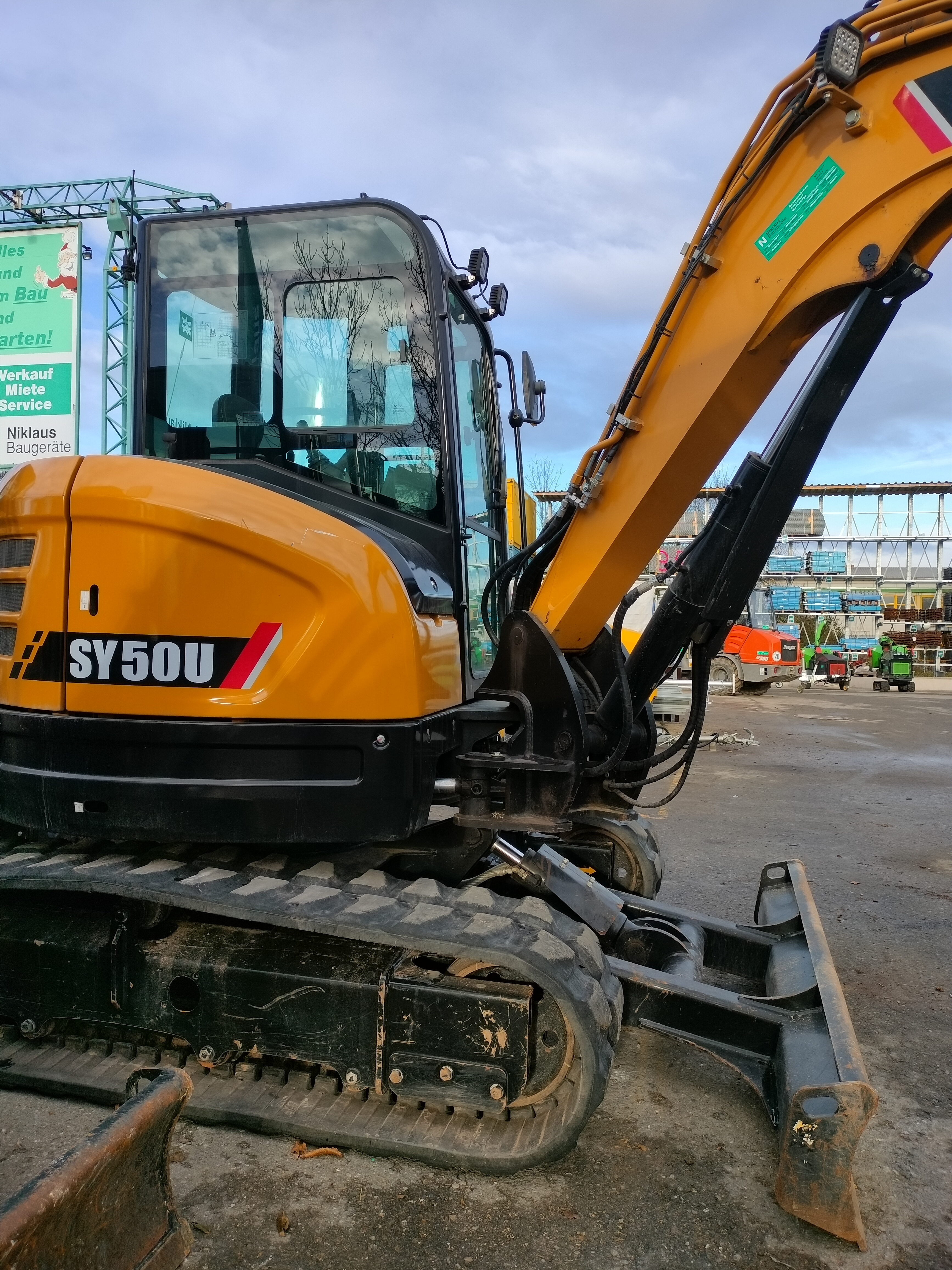 Minibagger Sany SY 50U Tilt Minibagger Sany SY 50U mit tilt gebraucht kaufen