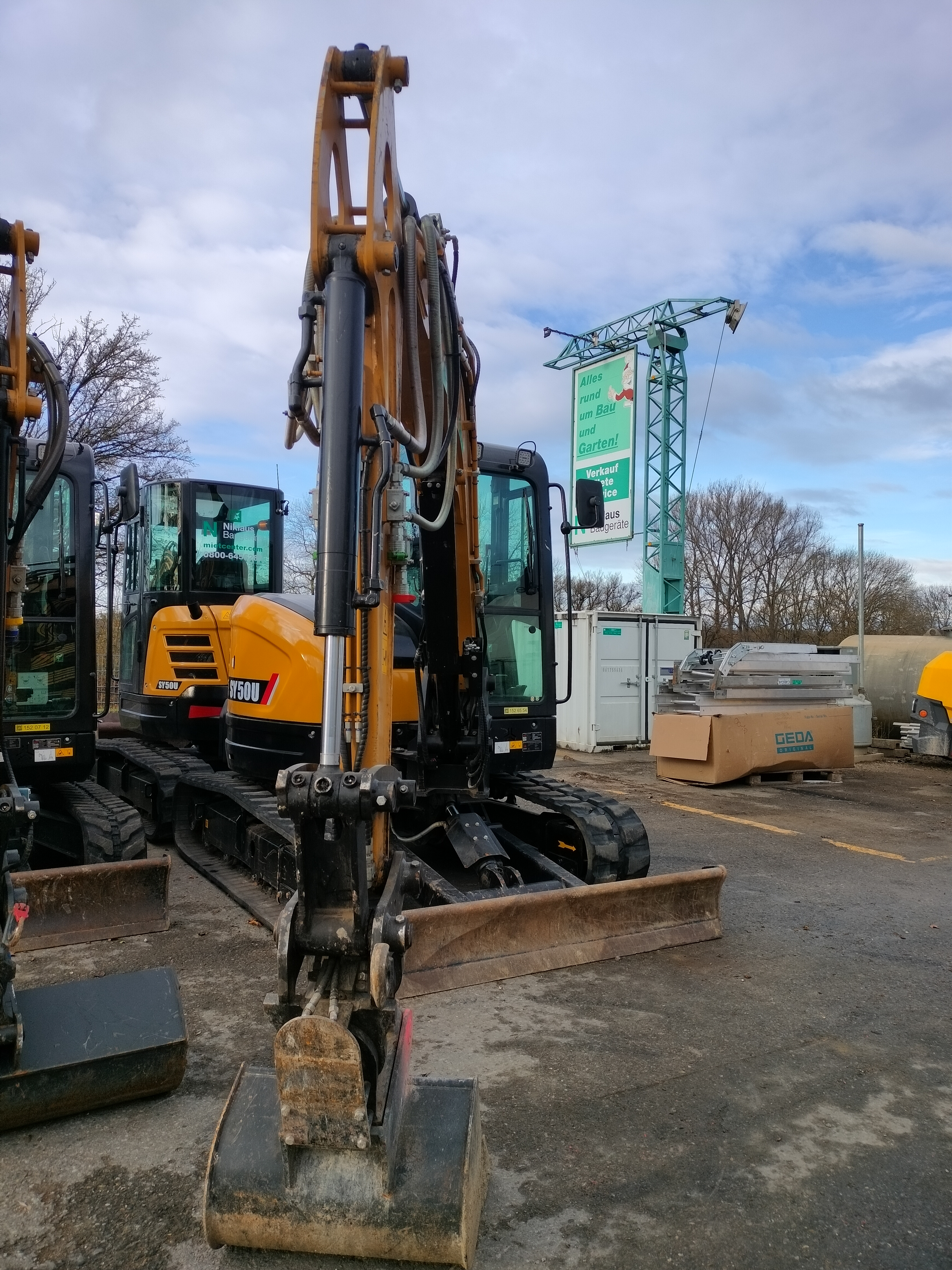 Minibagger Sany SY 50U Tilt Minibagger Sany SY 50U mit tilt gebraucht kaufen