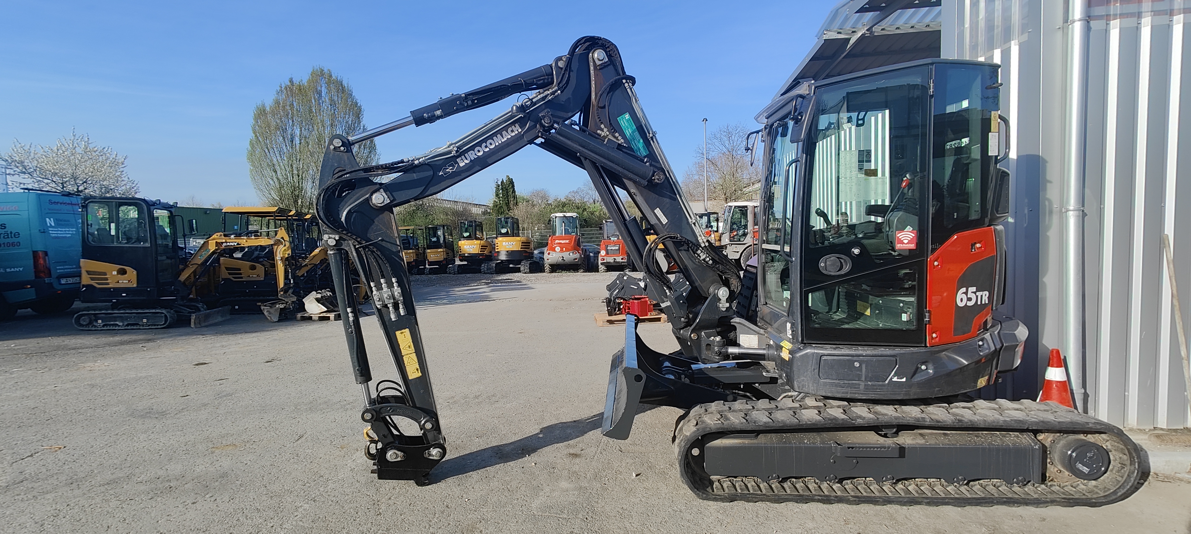 Minibagger Eurocomach ES 65TR Verstellausleger Minibagger Eurocomach ES 65TR Verstellausleger gebraucht kaufen