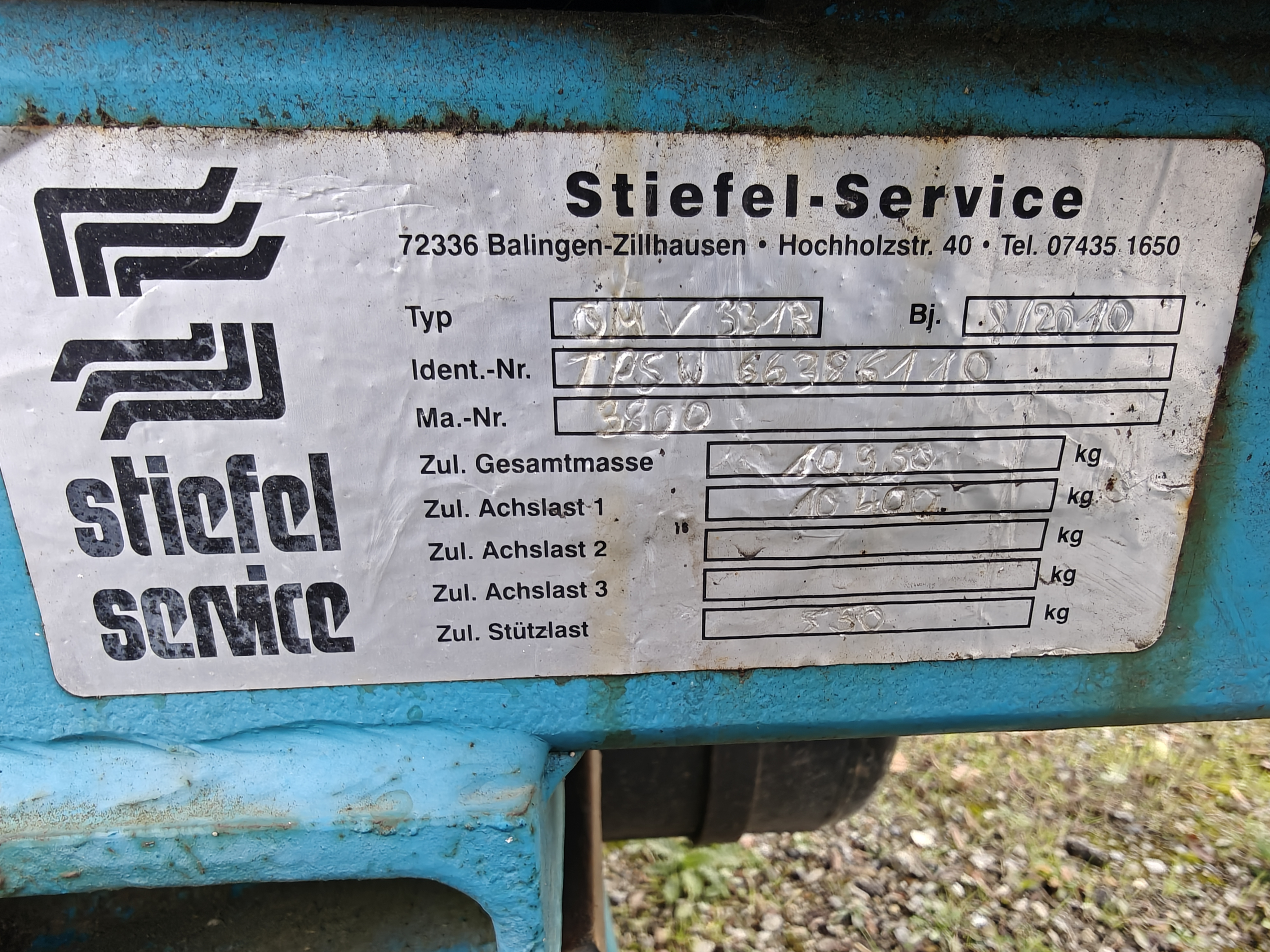 Niklaus Baugeräte Schnellbaukran EURO-KRAN Vicario OMV 331