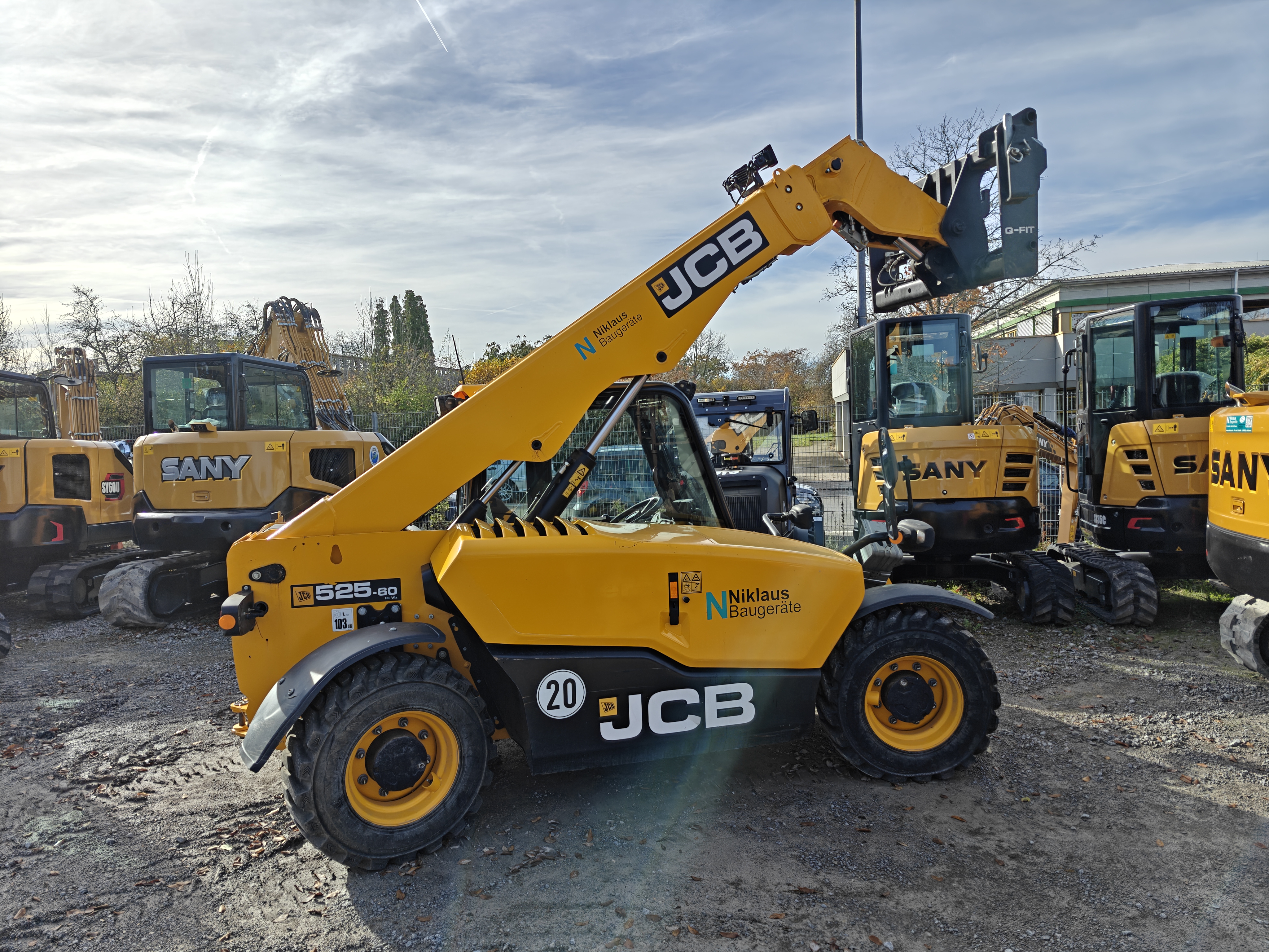 Teleskoplader JCB 525-60 Hi-Viz Stufe V (T5)